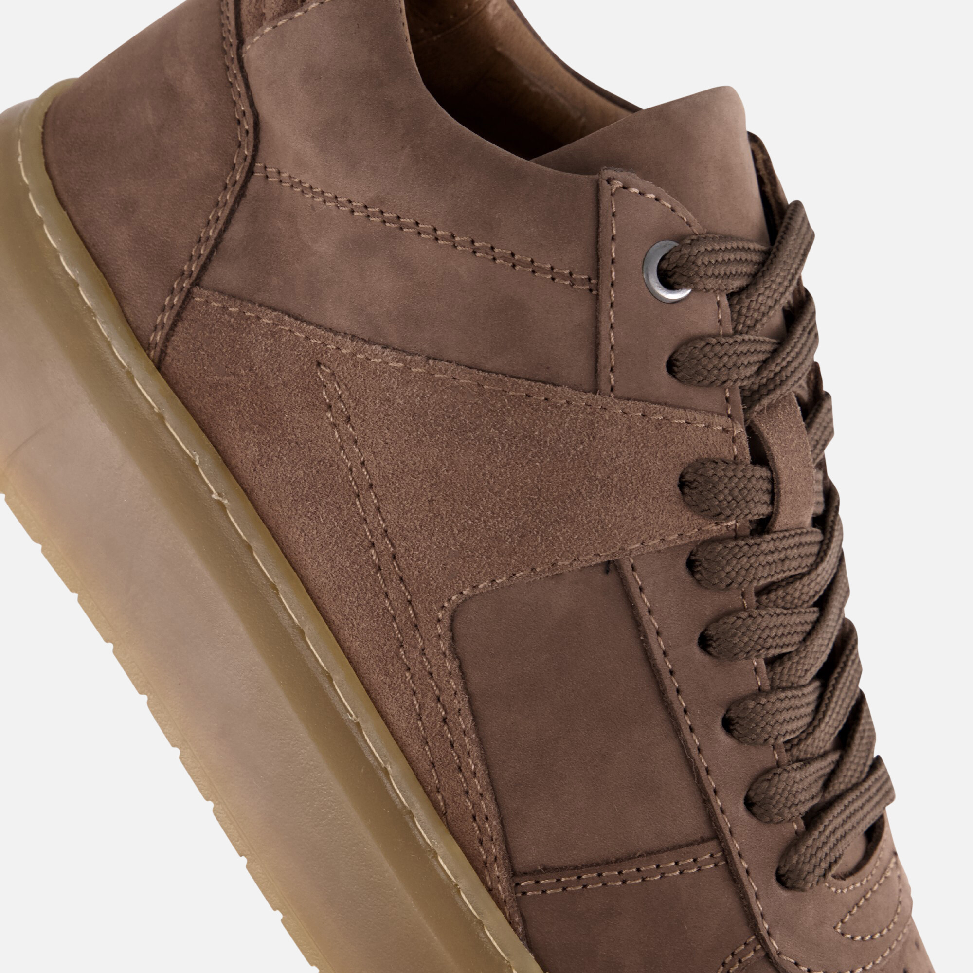 Vertice Veterschoenen bruin Leer afbeelding 4