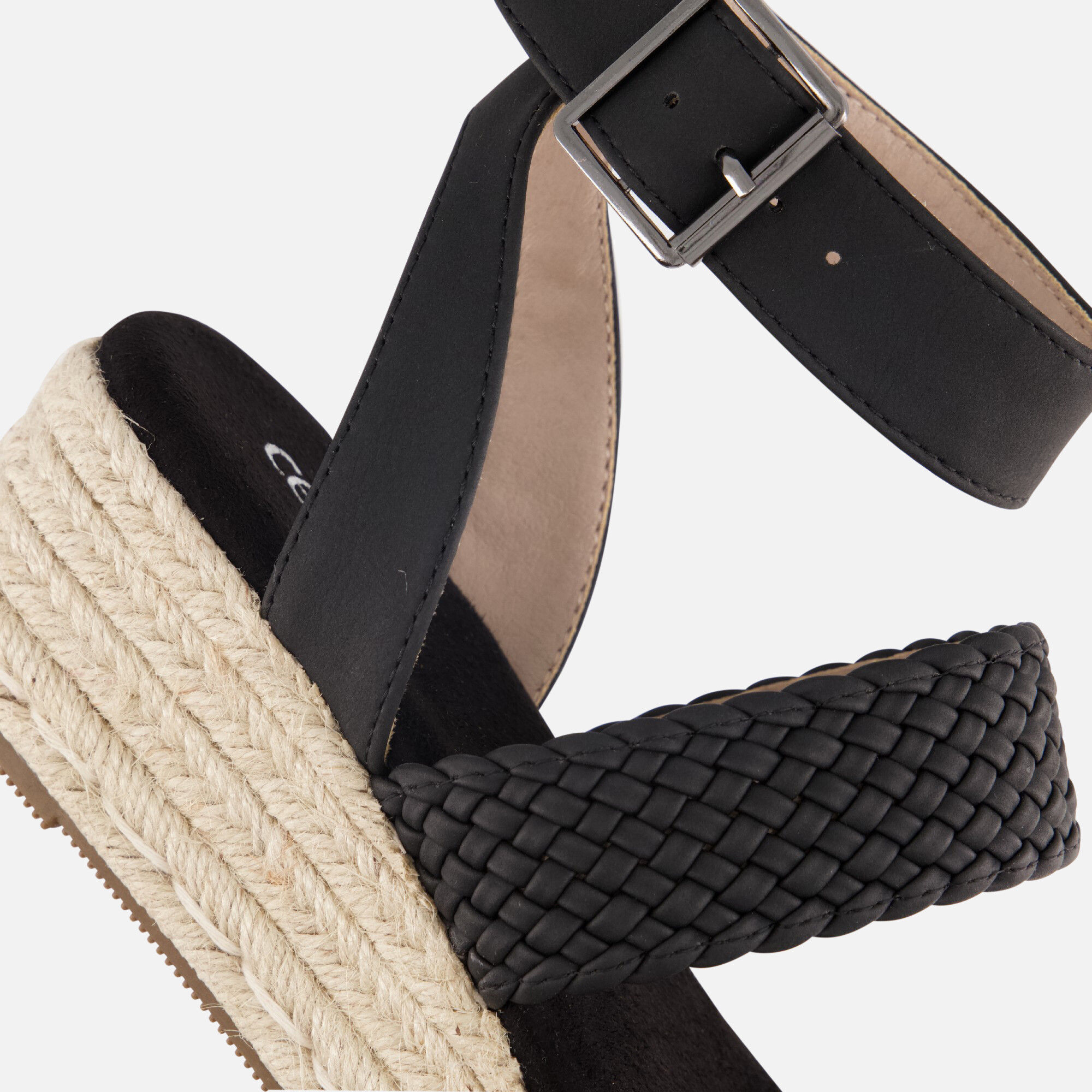 Cellini Espadrilles zwart Synthetisch afbeelding 4
