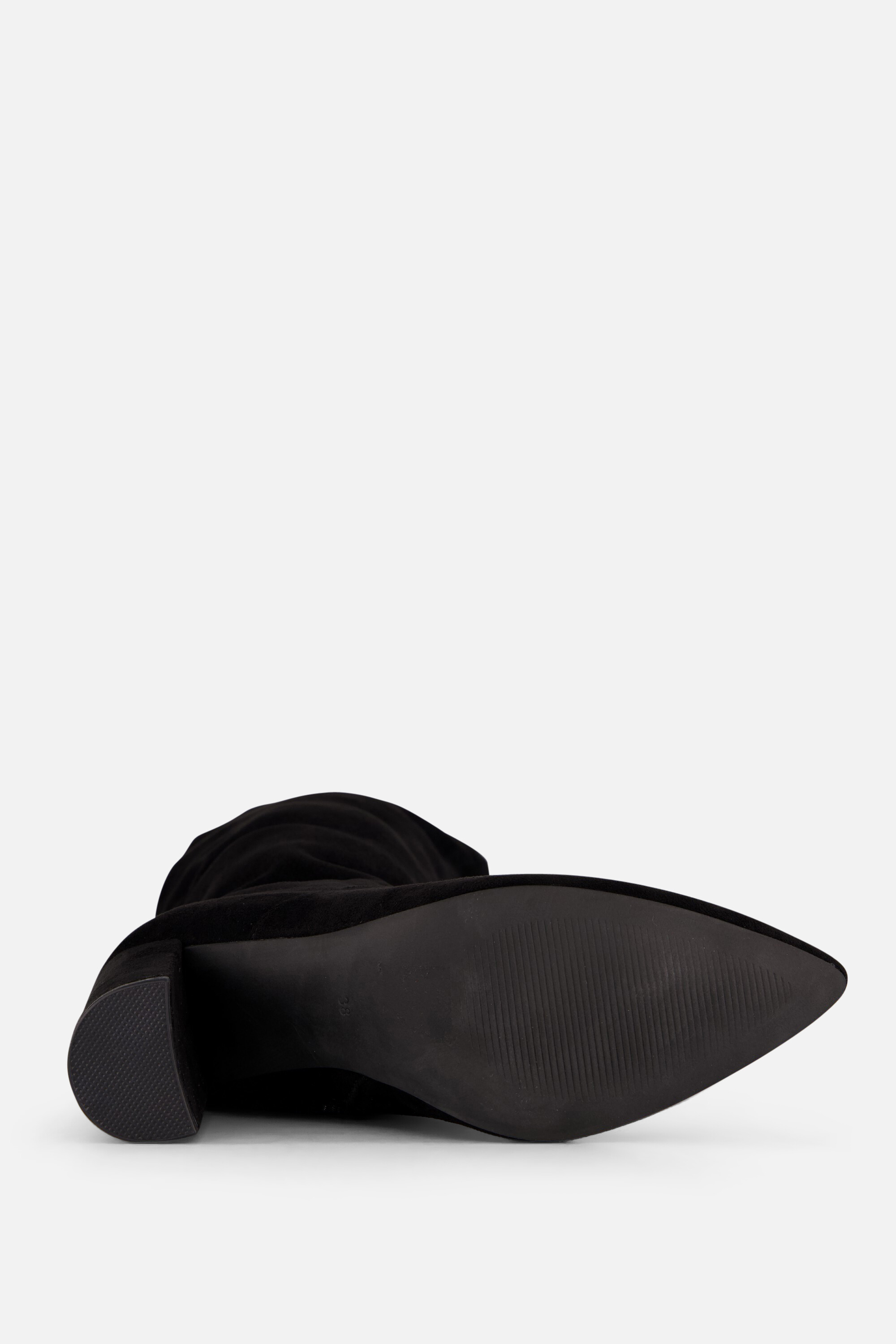 POSH by Poelman Hoge laarzen zwart Textiel afbeelding 4