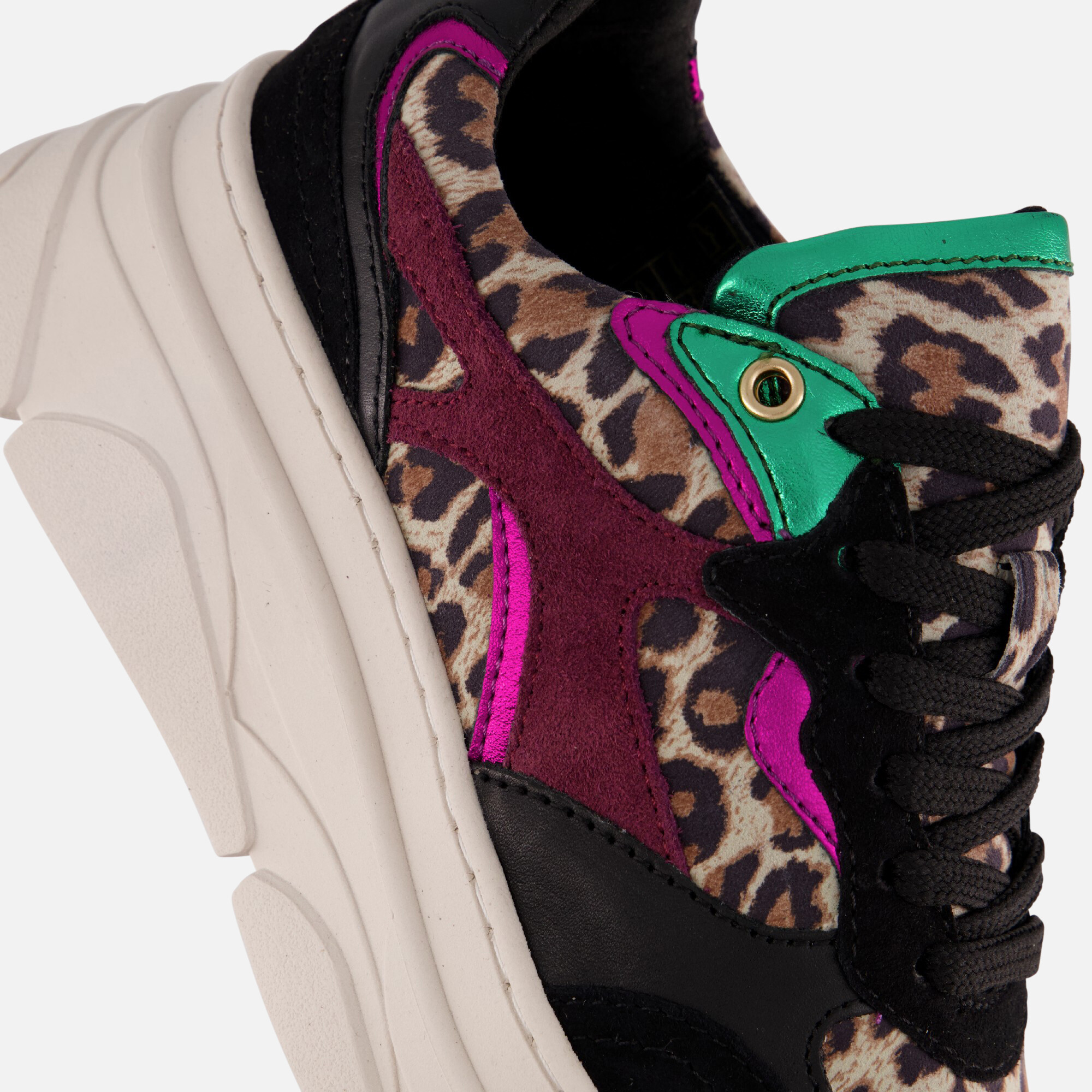Cellini Sneakers zwart Leer afbeelding 4