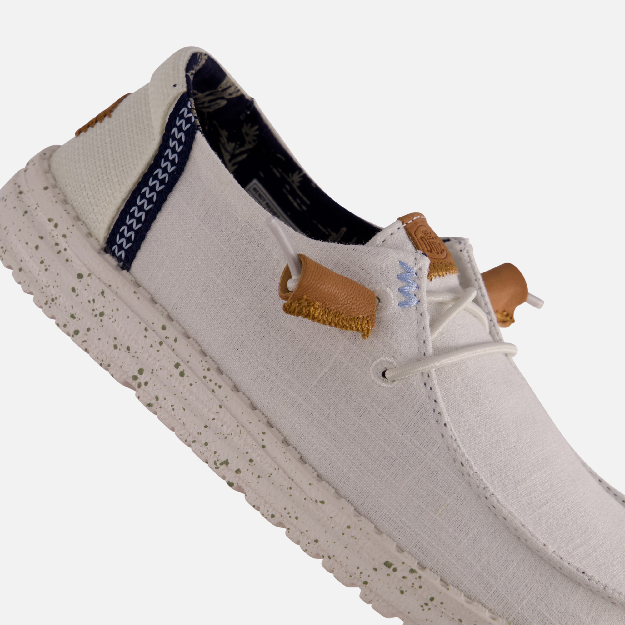 HEYDUDE Wendy Sport mesh Instappers wit afbeelding 4