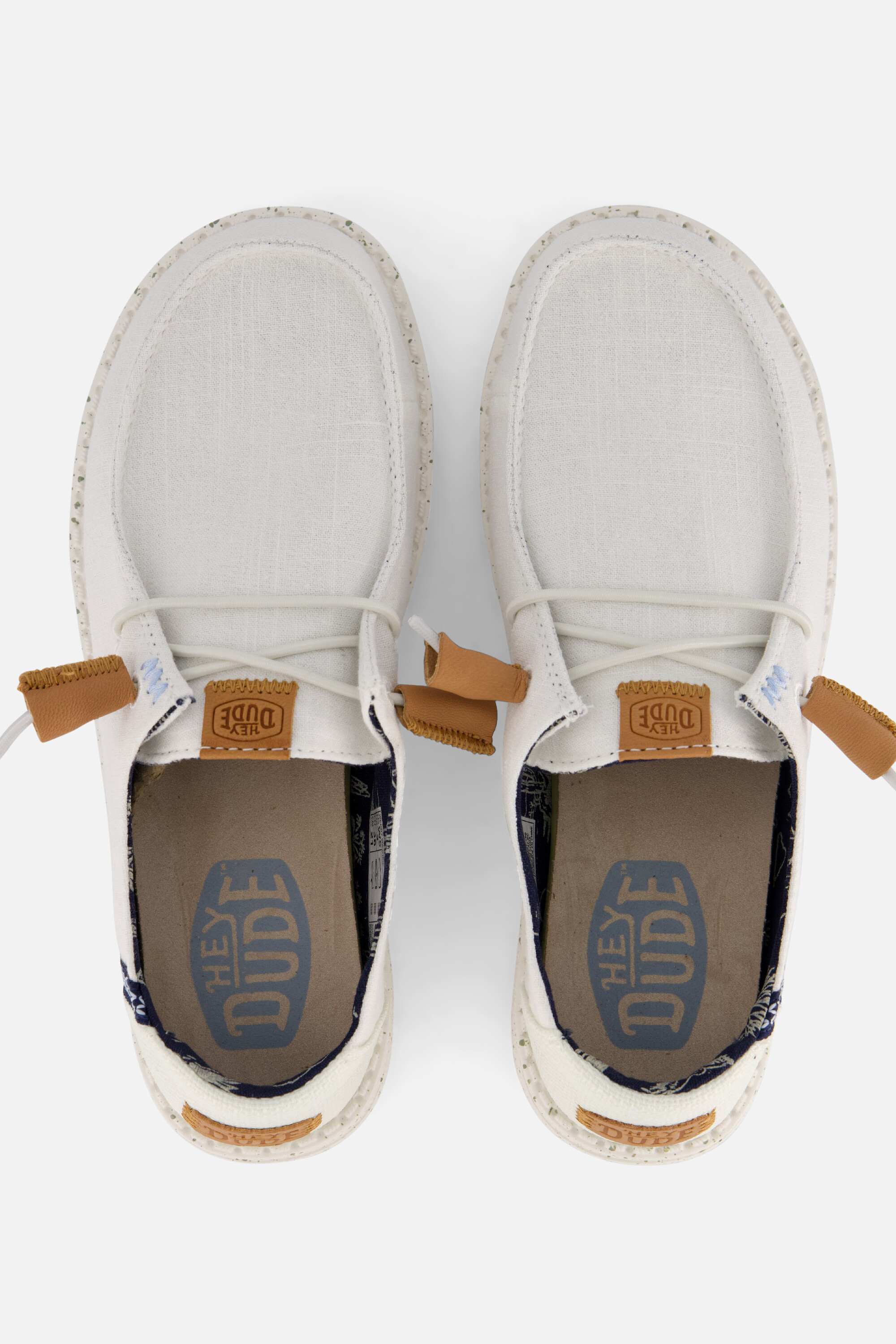 HEYDUDE Wendy Sport mesh Instappers wit afbeelding 2