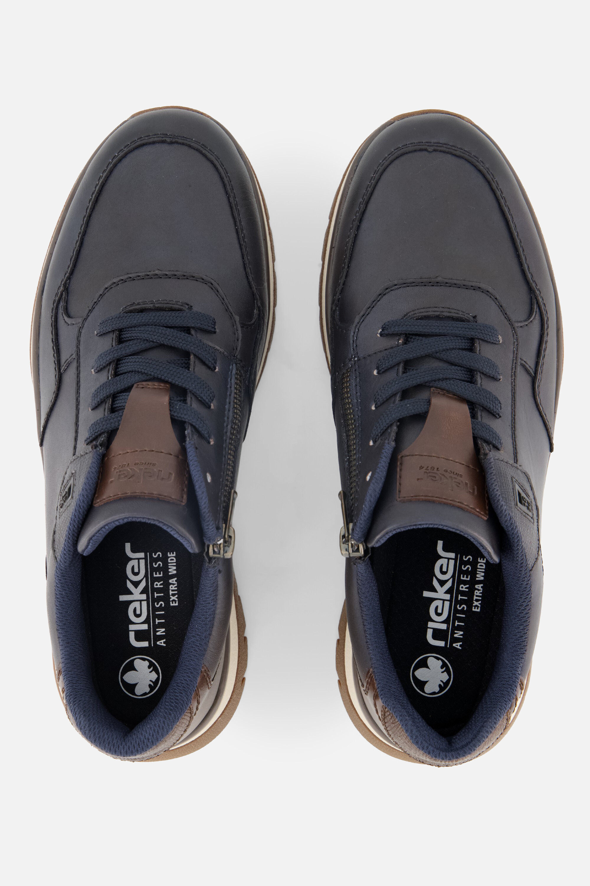 Rieker Sneakers blauw Synthetisch afbeelding 2