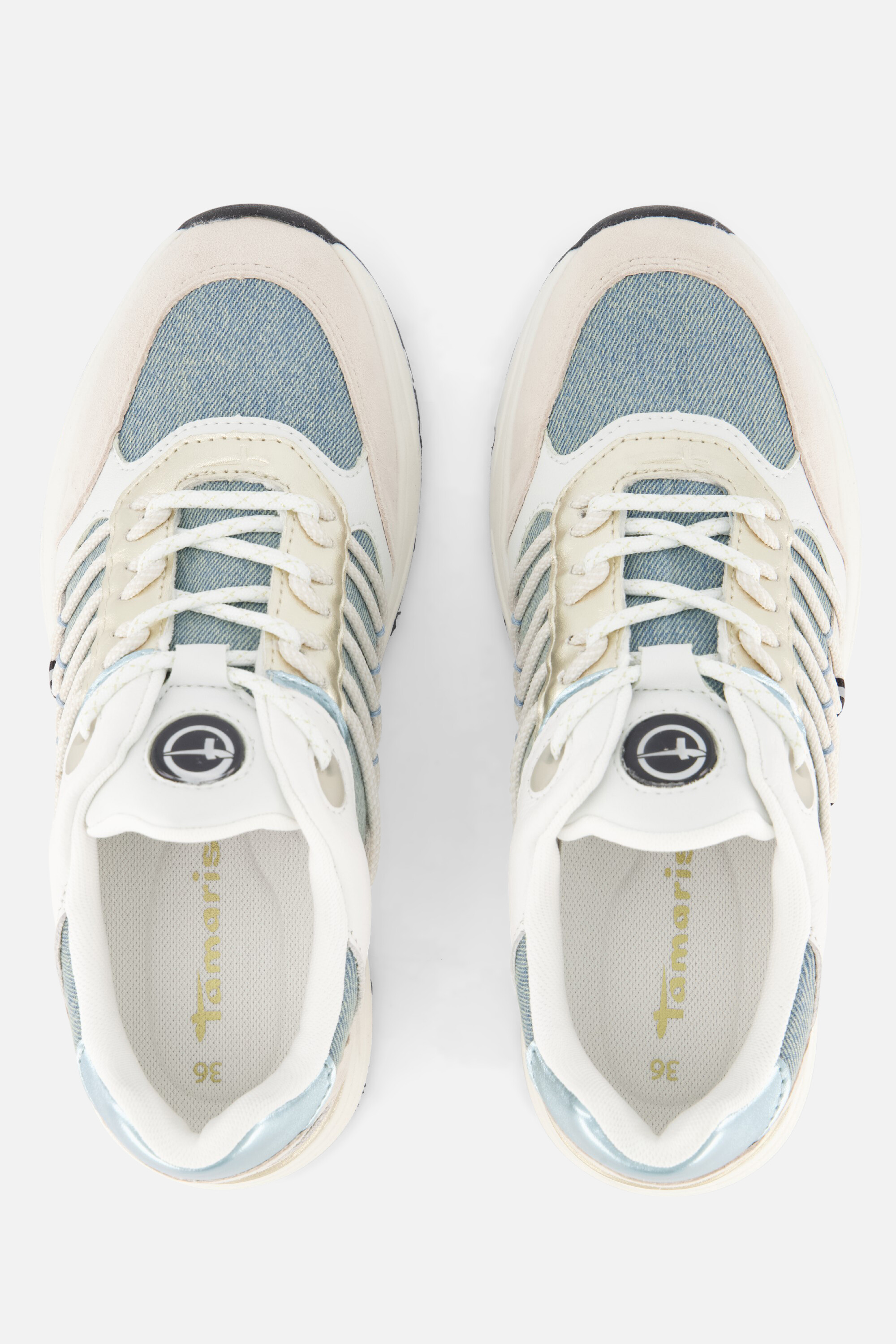 Tamaris Sneakers blauw Synthetisch afbeelding 2
