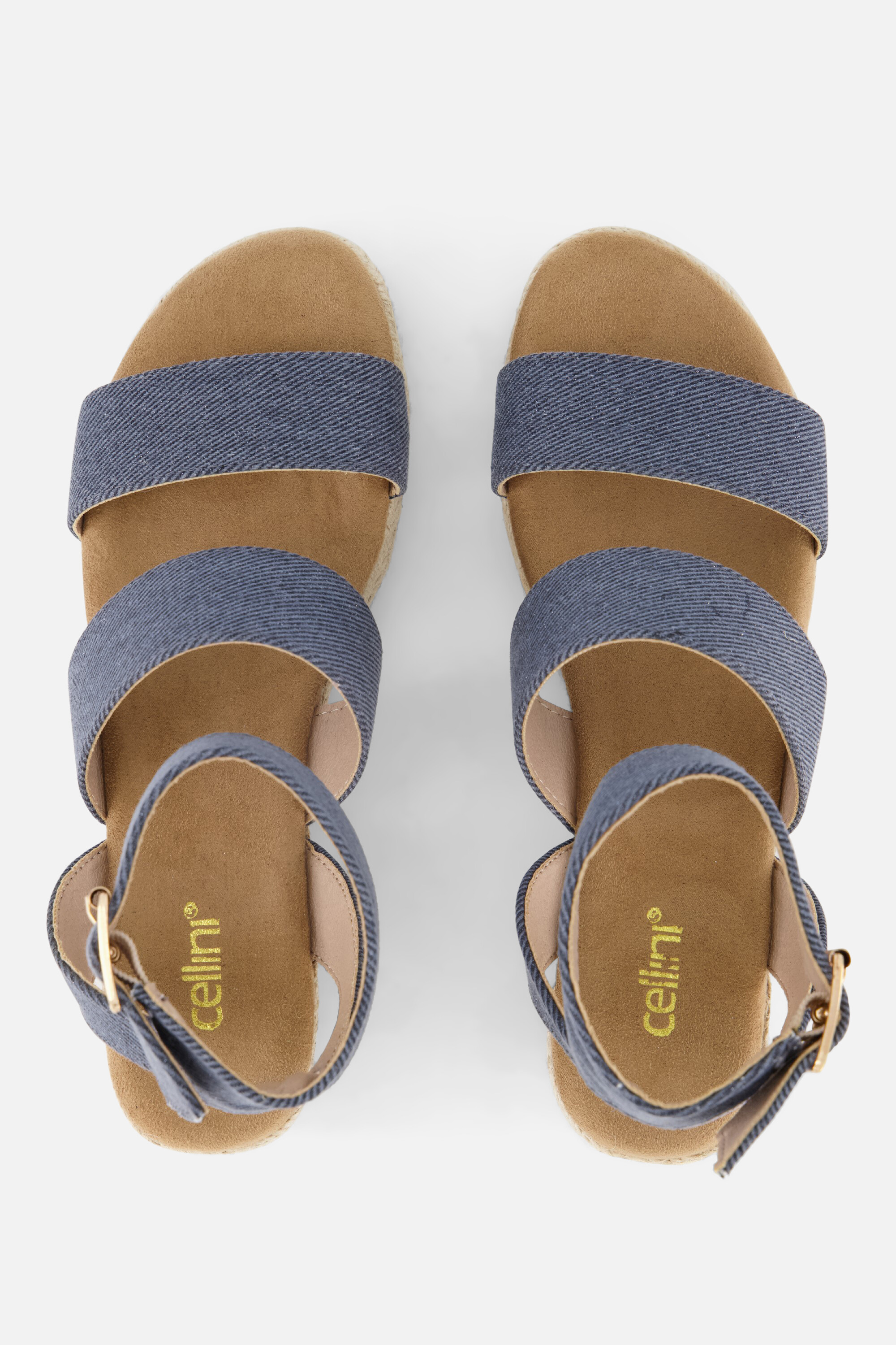 Cellini Denim Espadrilles blauw Synthetisch afbeelding 2