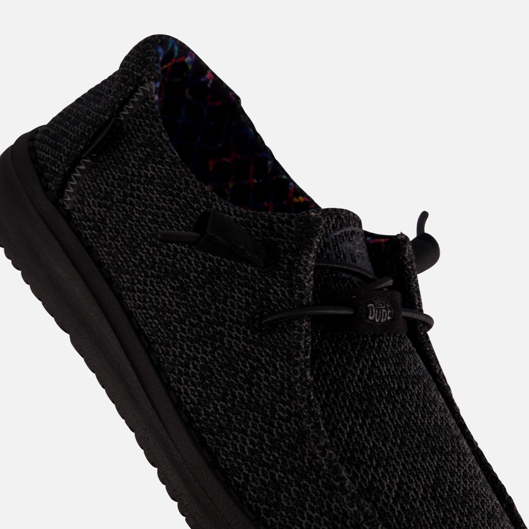 HEYDUDE Wendy Sox Instappers zwart afbeelding 4
