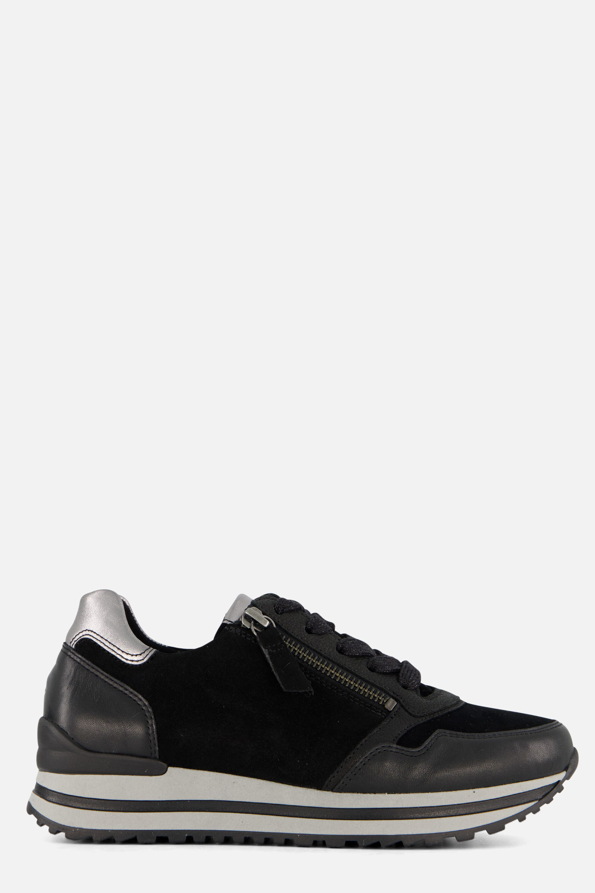 Gabor Sneakers zwart Suede afbeelding 4