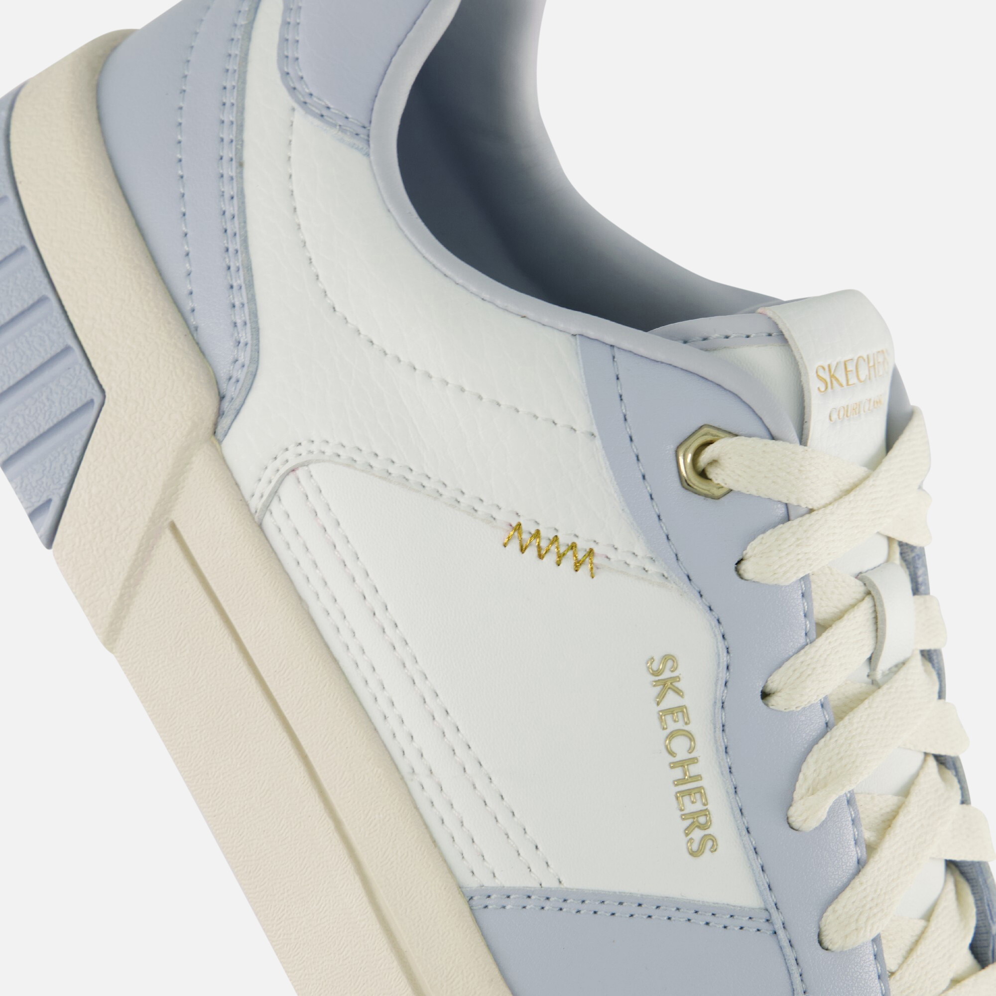 Skechers Jade Sneakers blauw Synthetisch afbeelding 4