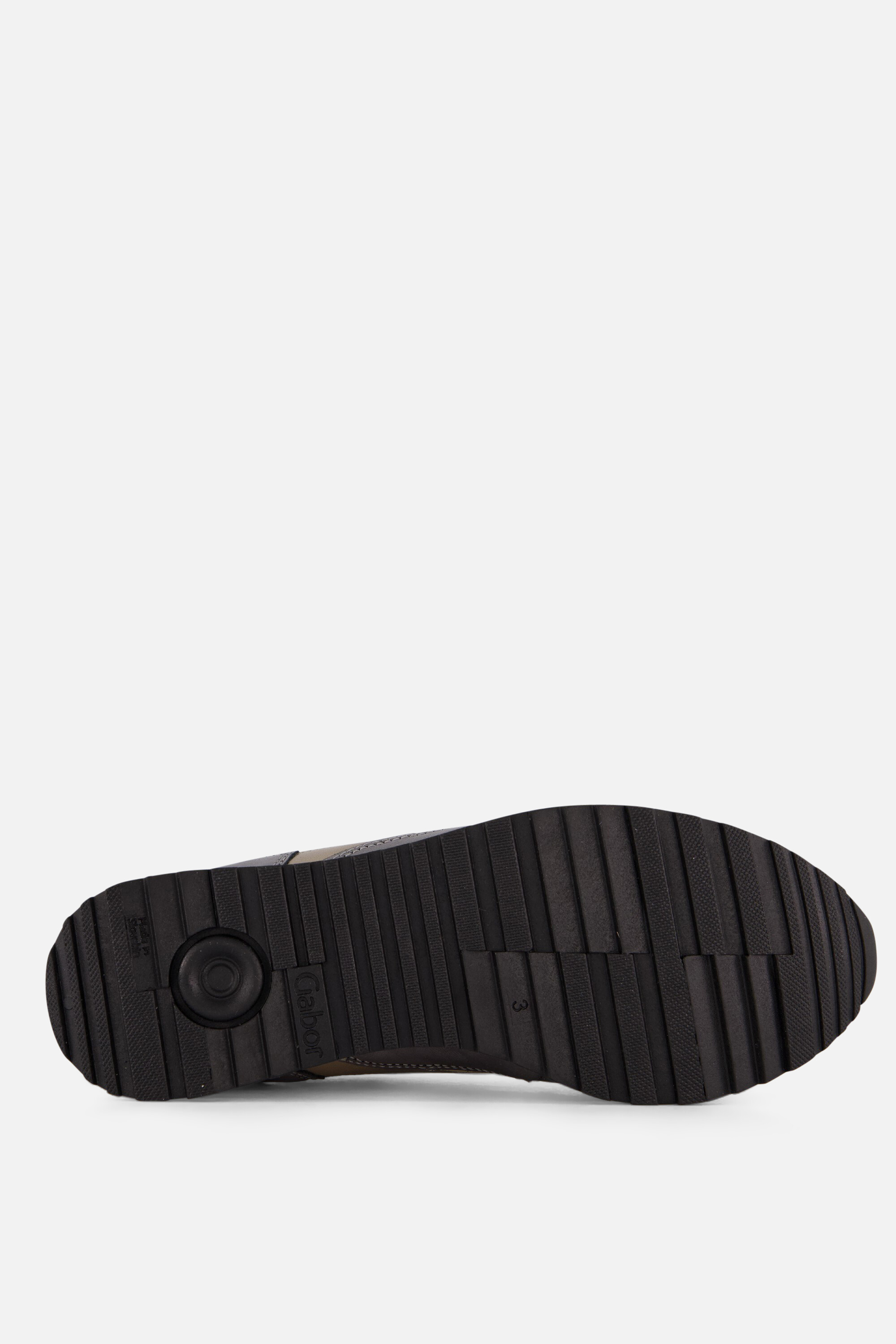 Gabor Sneakers zilver Leer afbeelding 3