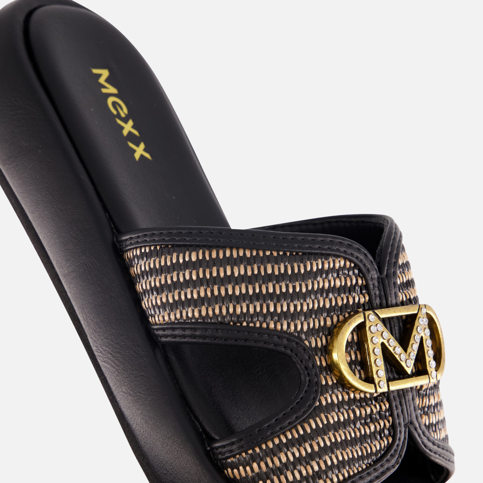 Mexx Rami Pacha Slippers zwart Synthetisch afbeelding 3