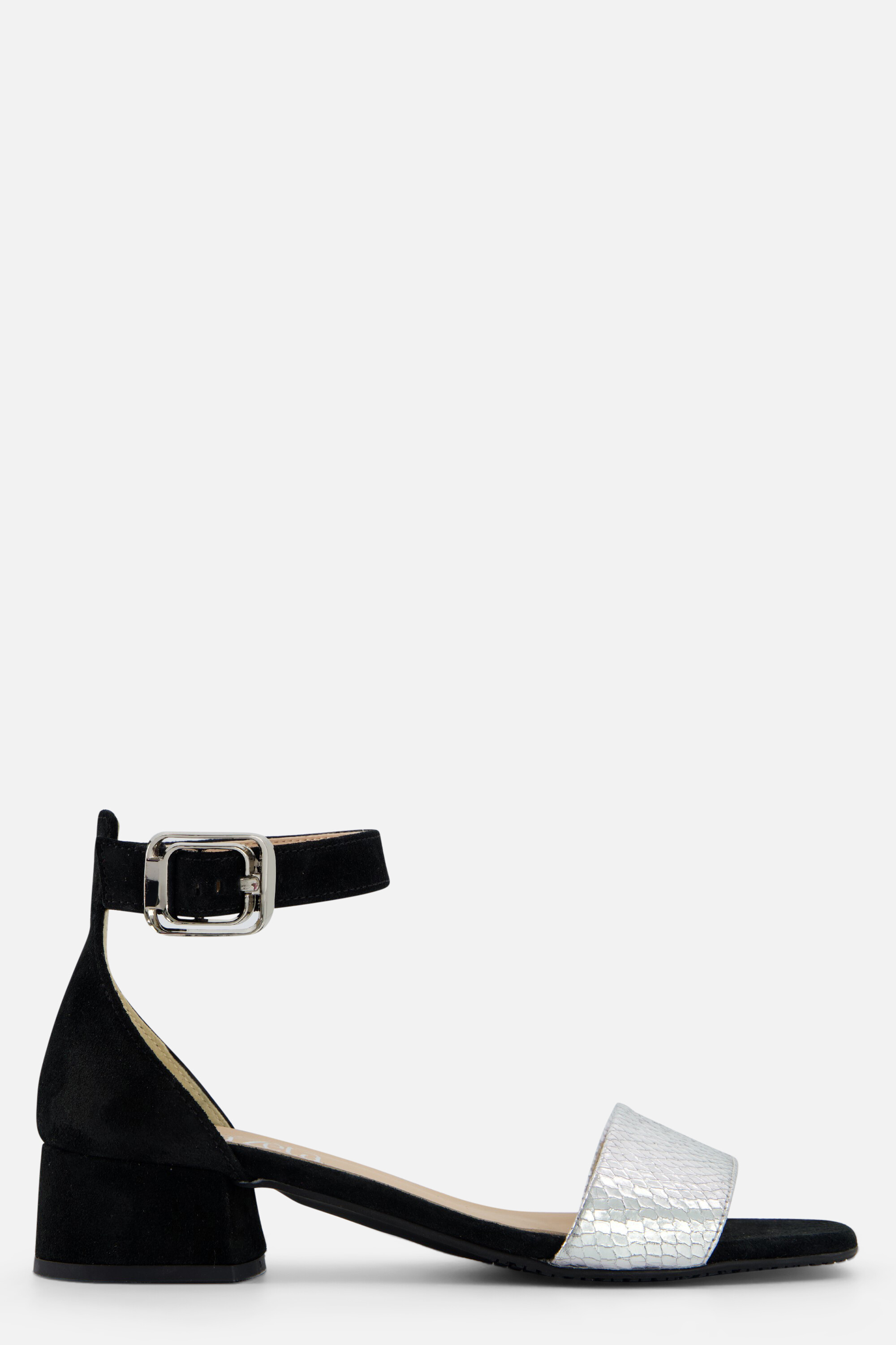 Linea Zeta Sandalen zwart suede afbeelding 4