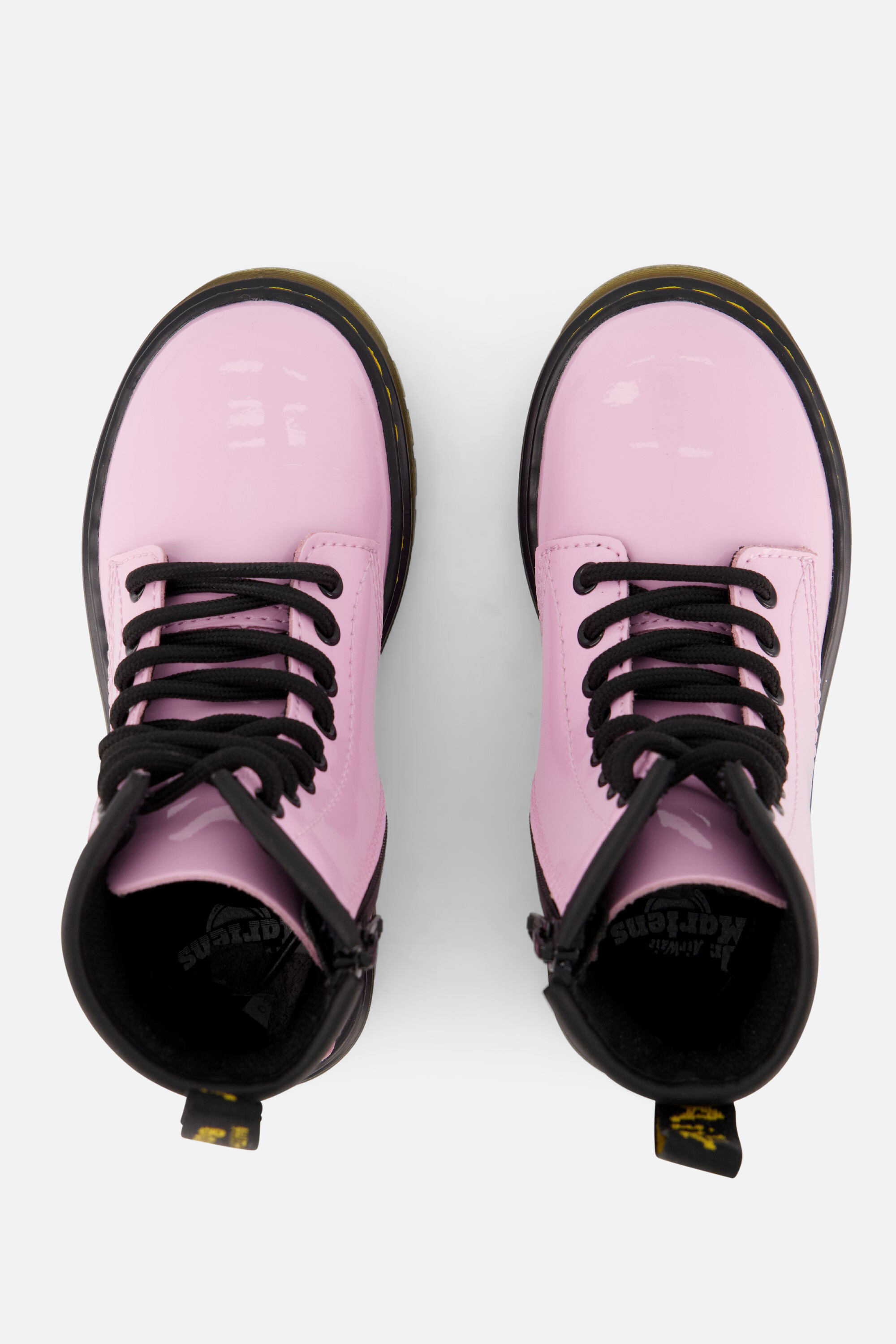 Dr. Martens Juniors Lace Veterboots roze Lak afbeelding 2