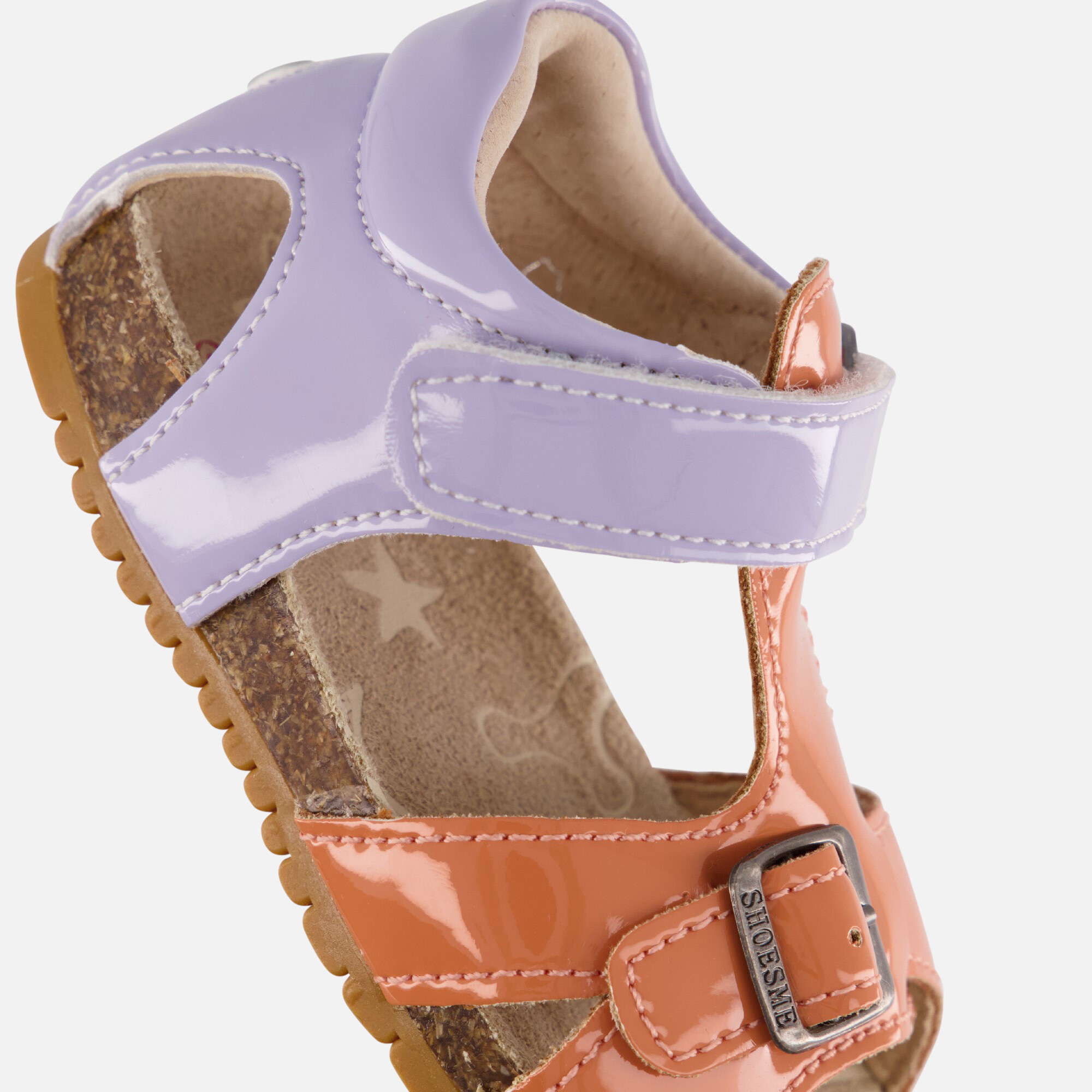 Shoesme Bio Sandalen oranje Pu afbeelding 4