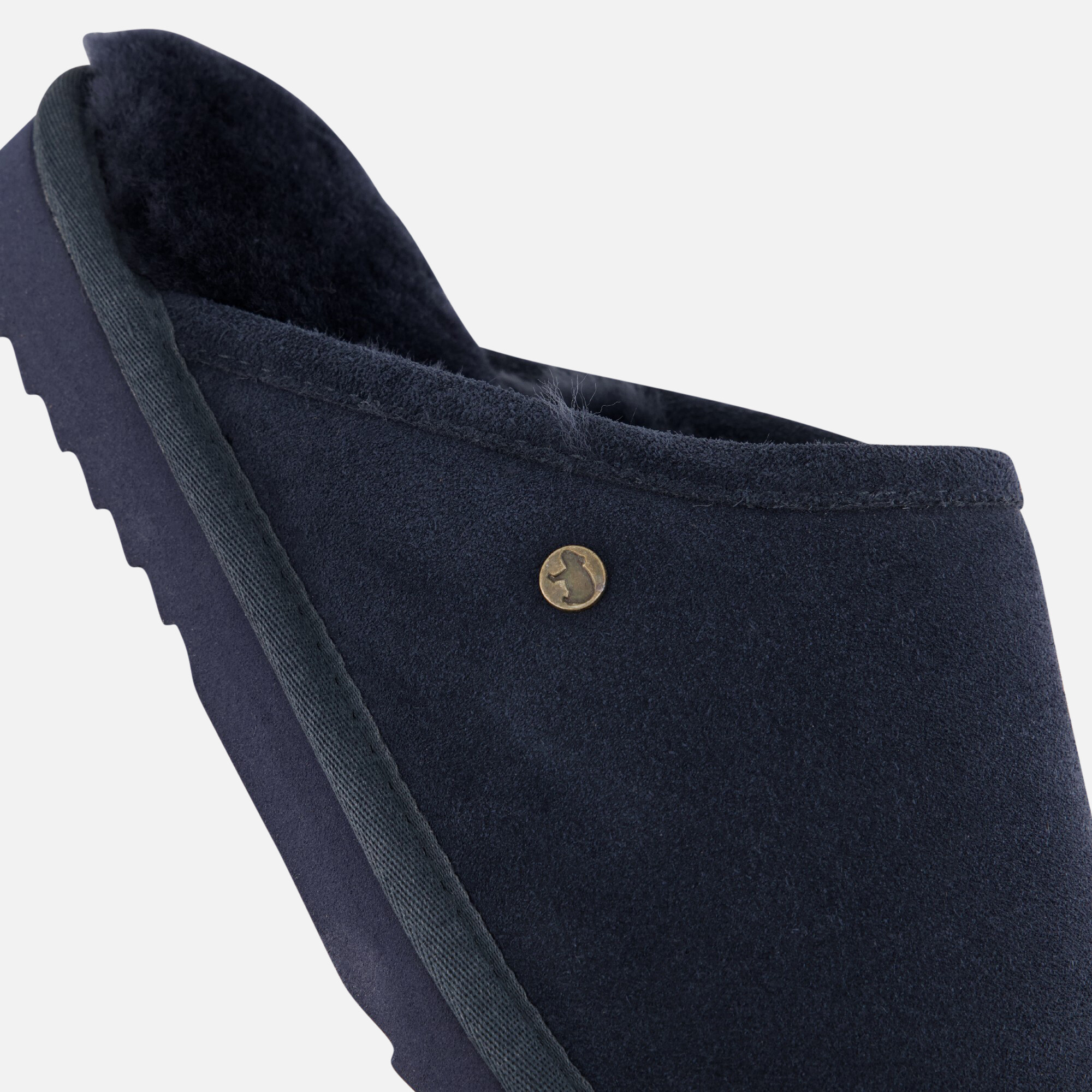 Warmbat Classic Pantoffels blauw Suede afbeelding 4