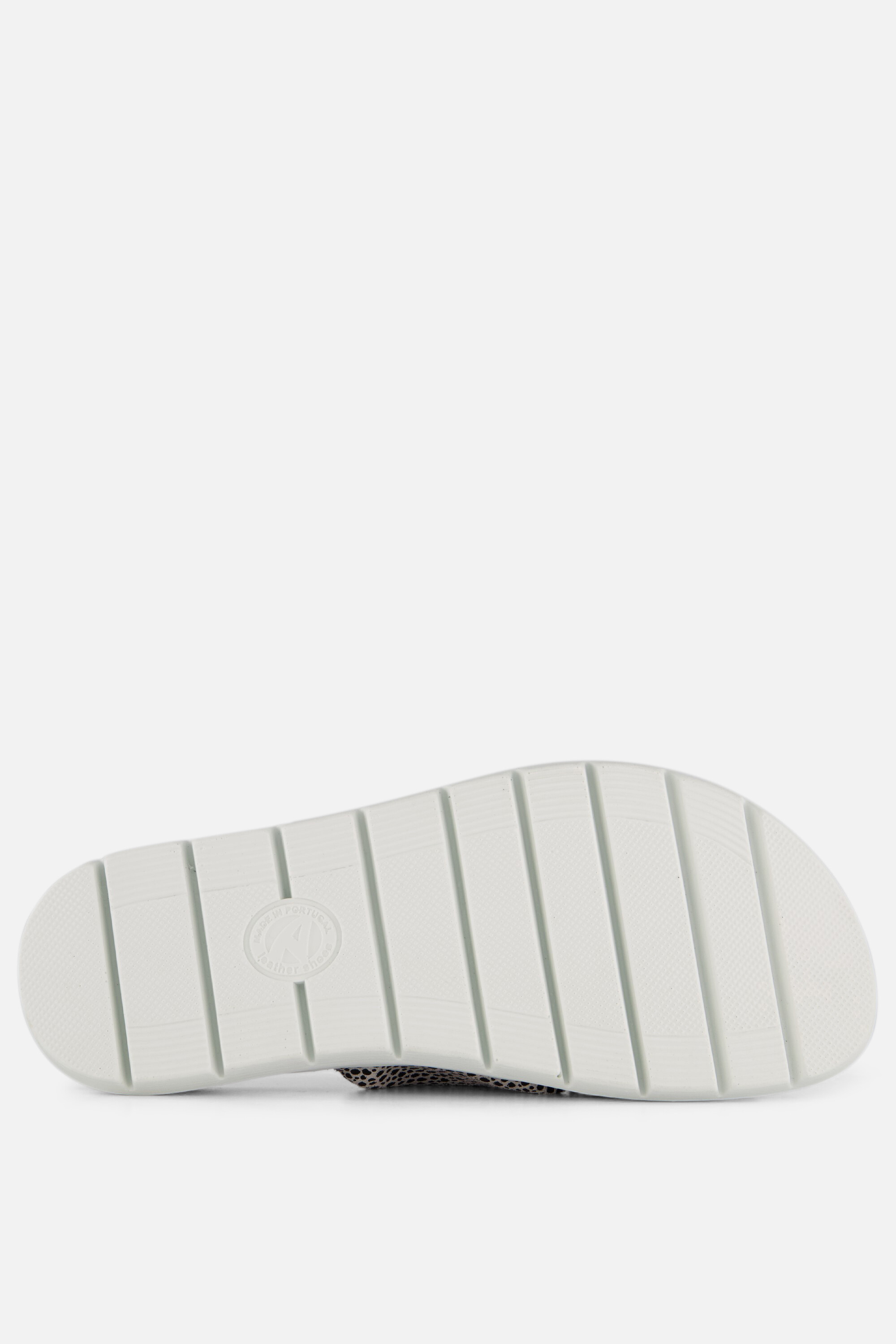 Feyn Slippers wit Leer afbeelding 3