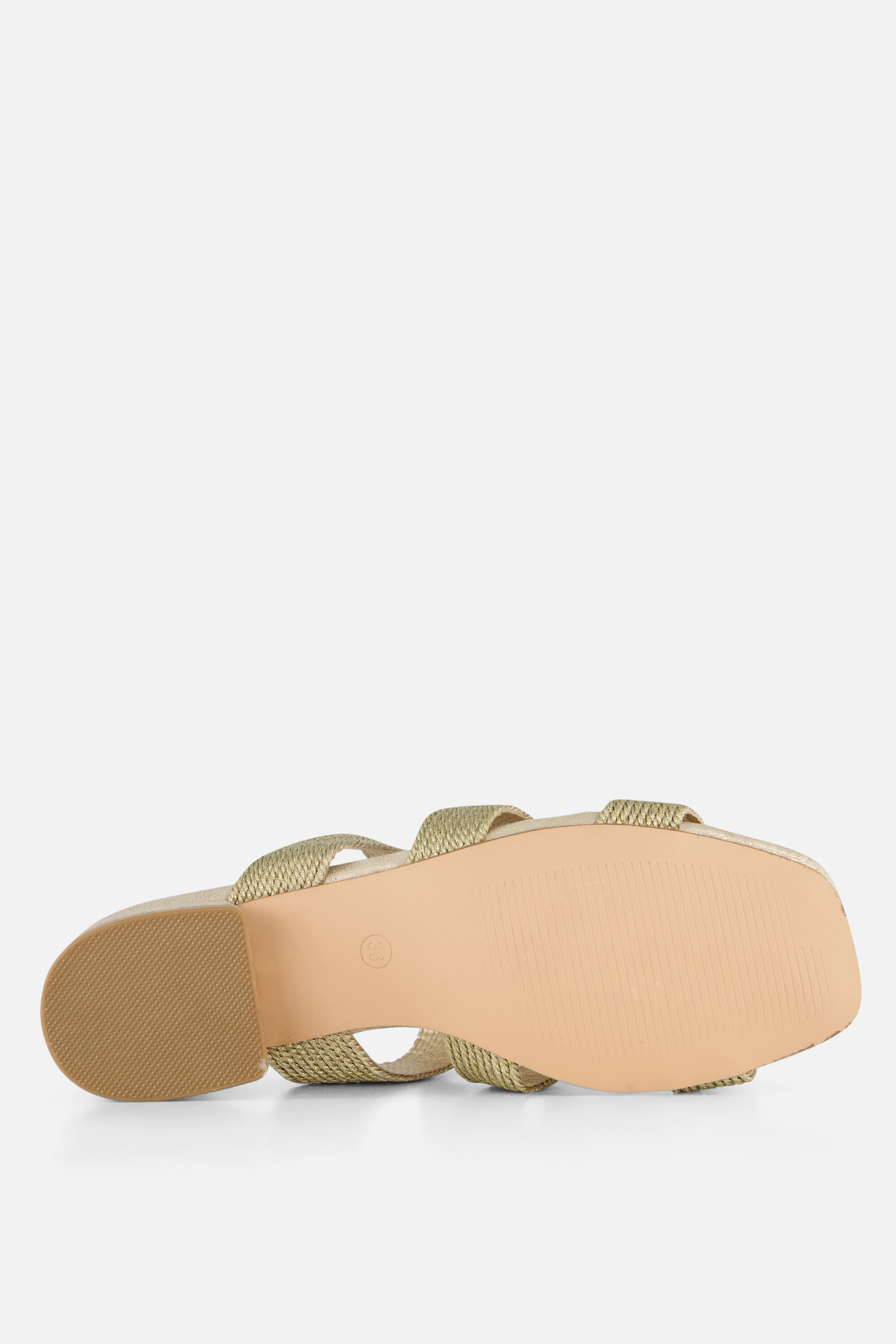 Cellini Slippers goud Synthetisch afbeelding 3