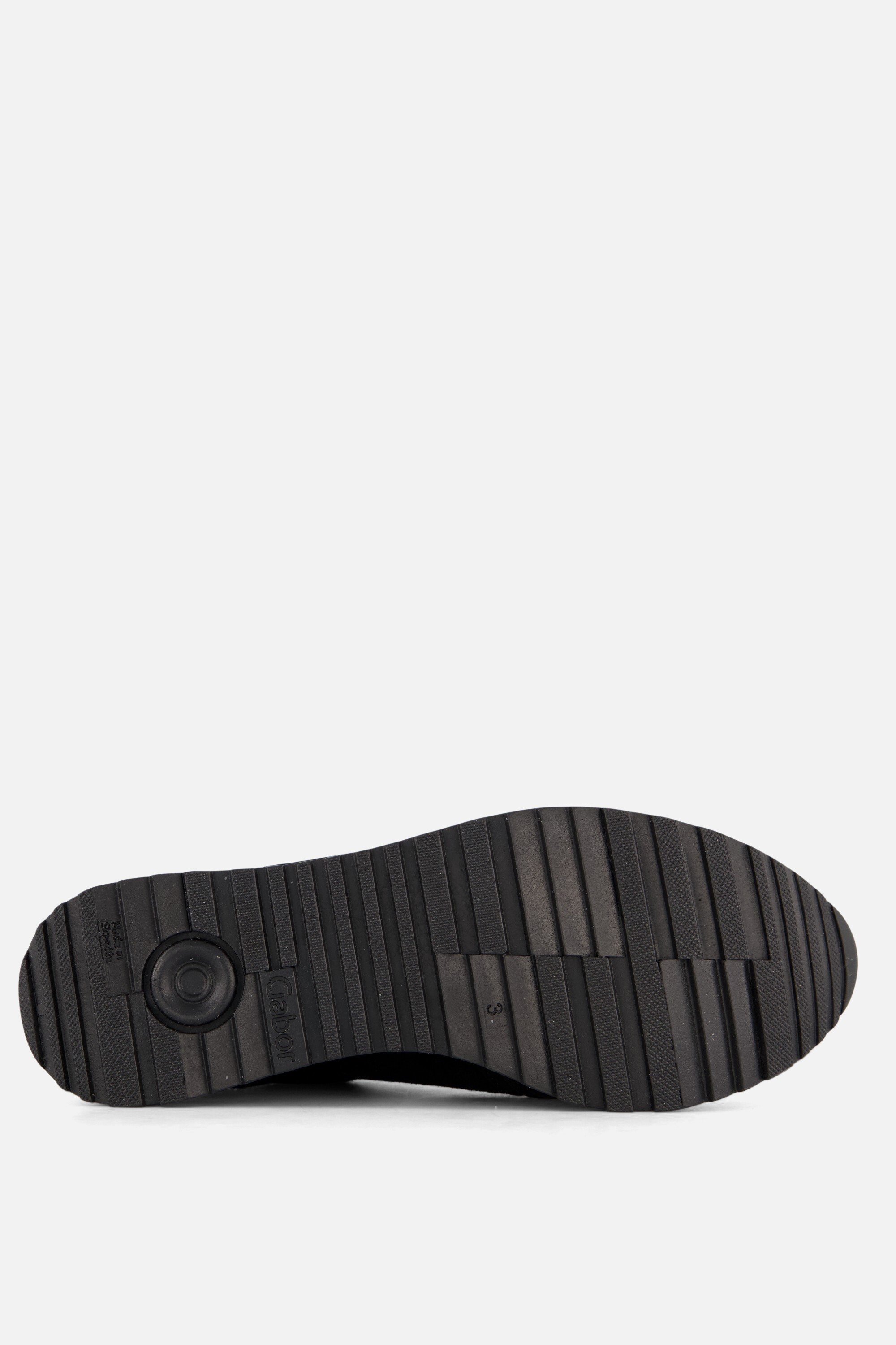 Gabor Sneakers zwart Suede afbeelding 3