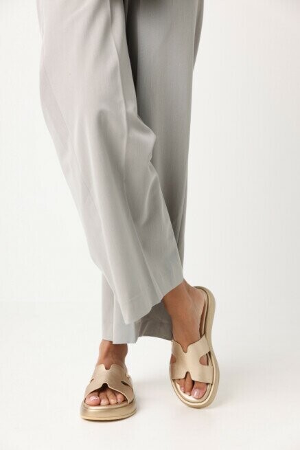Mexx Lotus Sandalen goud Synthetisch afbeelding 3