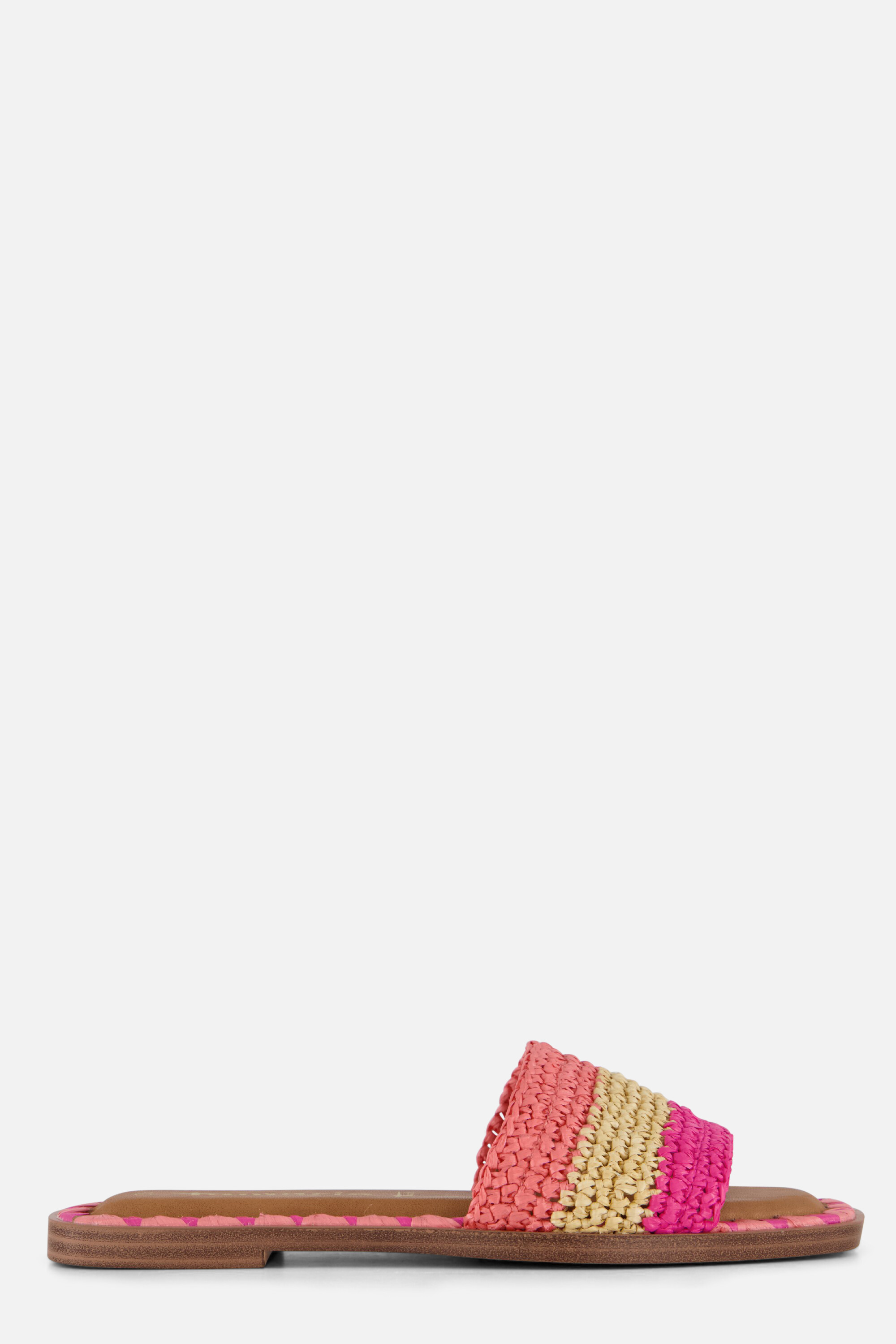 Tamaris Slippers roze Textiel afbeelding 4