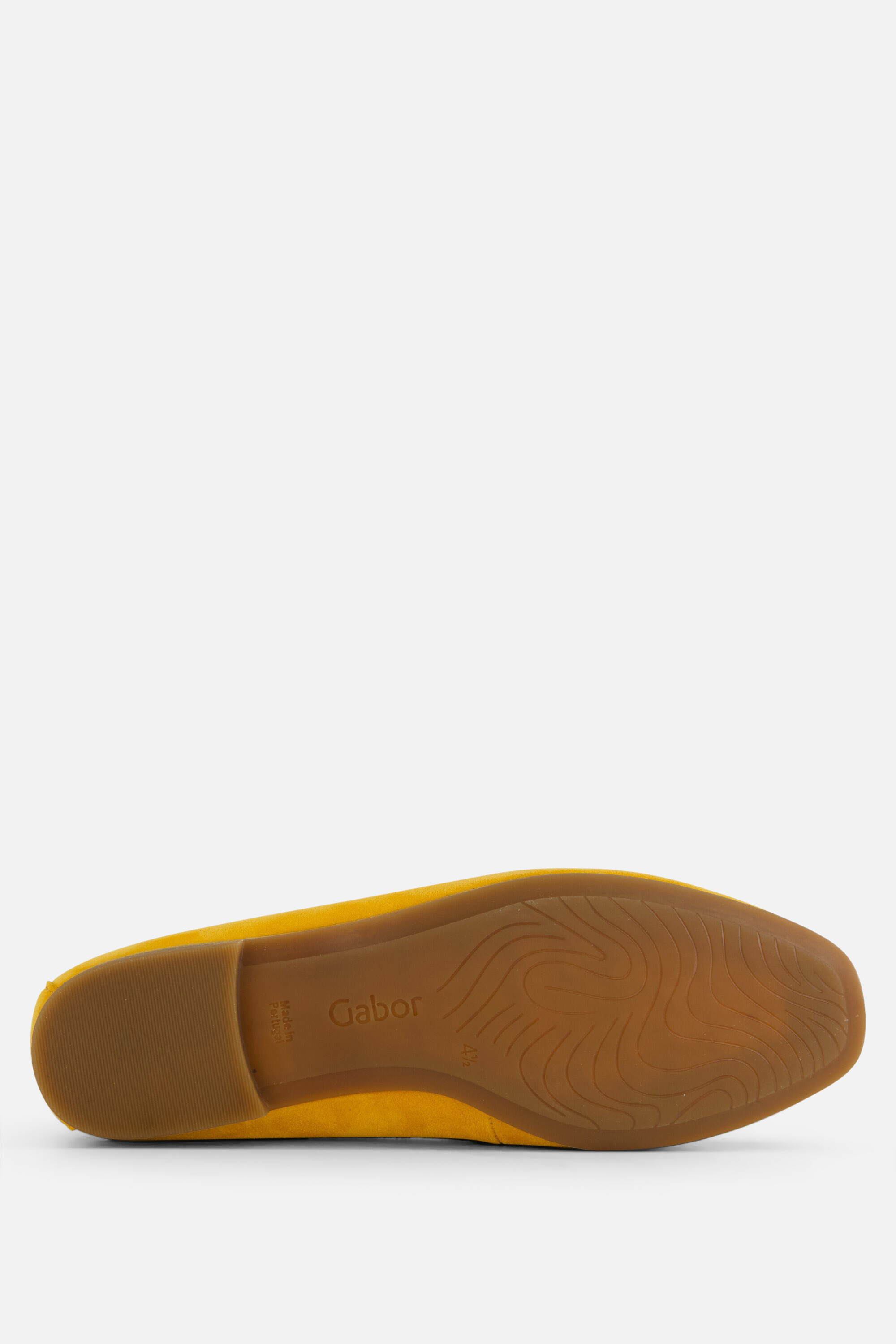 Gabor Instappers geel Suede afbeelding 3