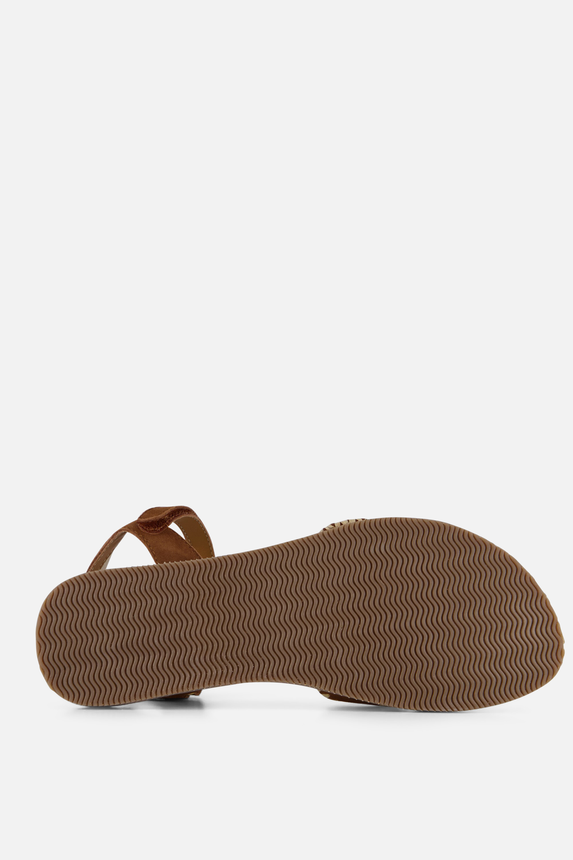 Muyters Sandalen cognac Leer afbeelding 2