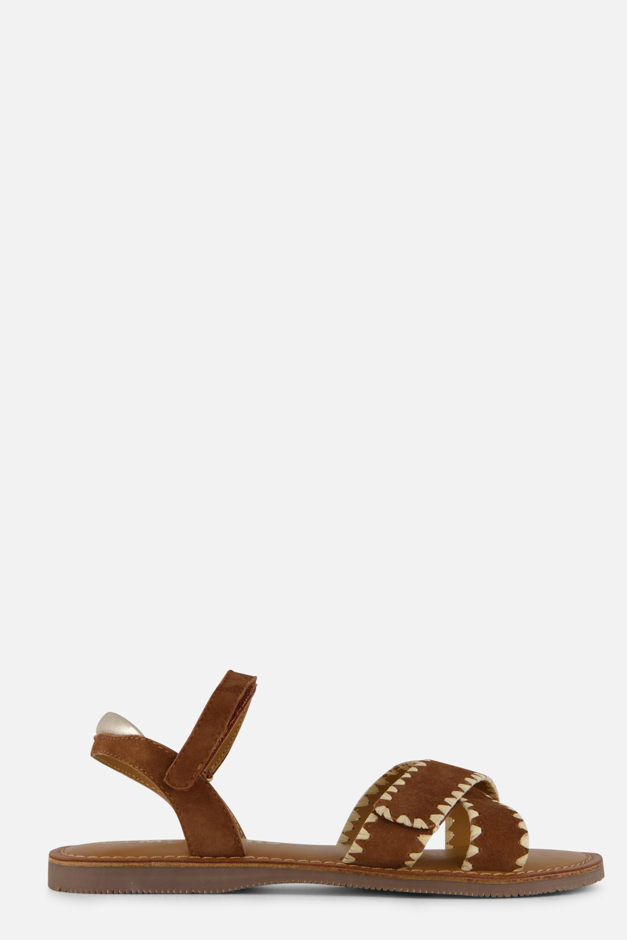 Muyters Sandalen cognac Leer afbeelding 4