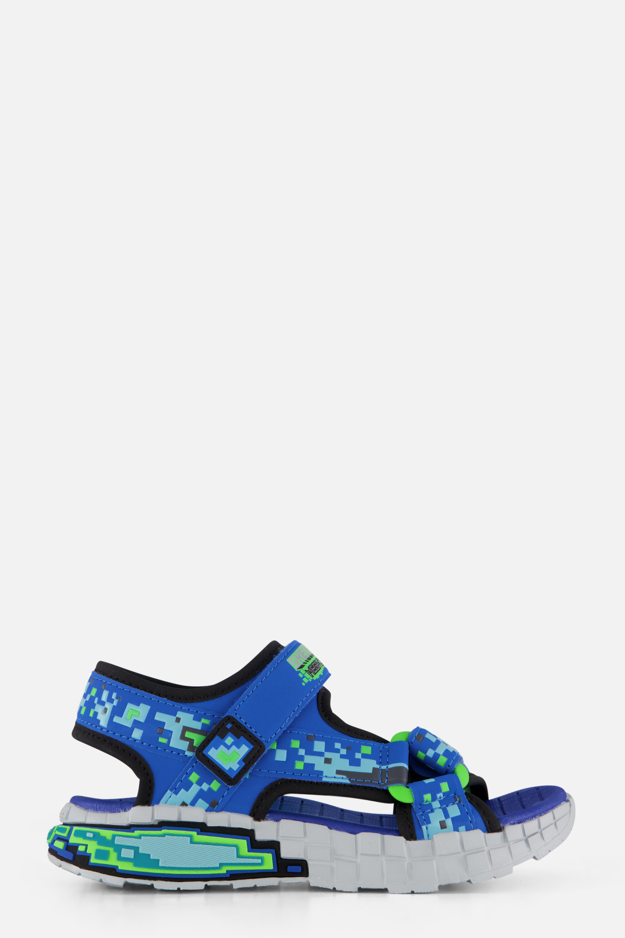 Skechers Mega Splash Sandalen blauw Textiel afbeelding 4