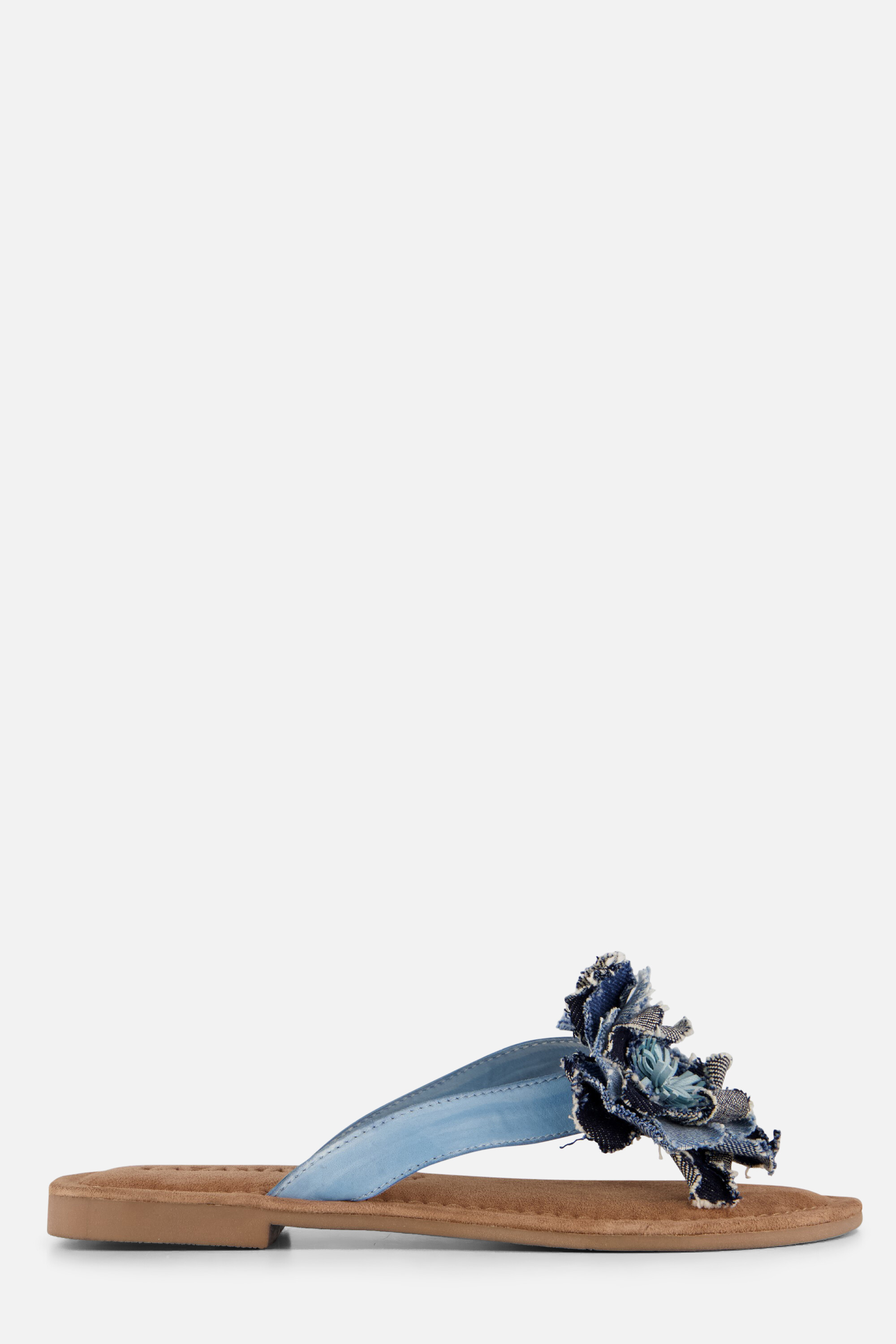 Lazamani Slippers blauw Synthetisch afbeelding 4