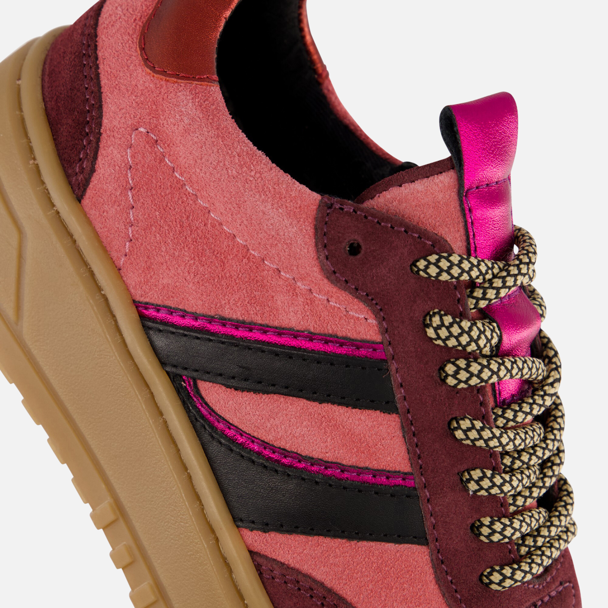 Cellini Sneakers roze Leer afbeelding 4
