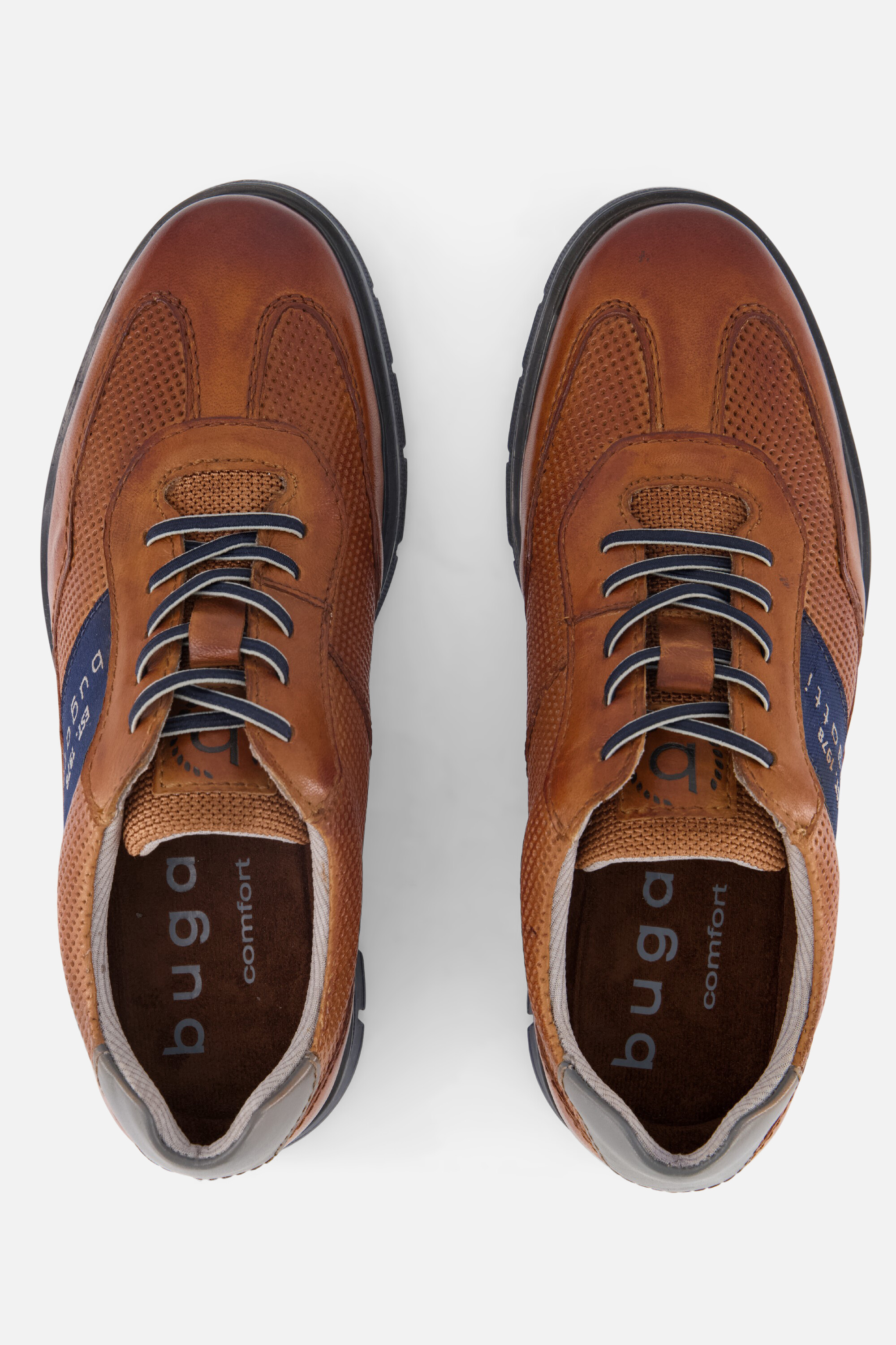 Bugatti limited edition Sneakers cognac Leer afbeelding 3
