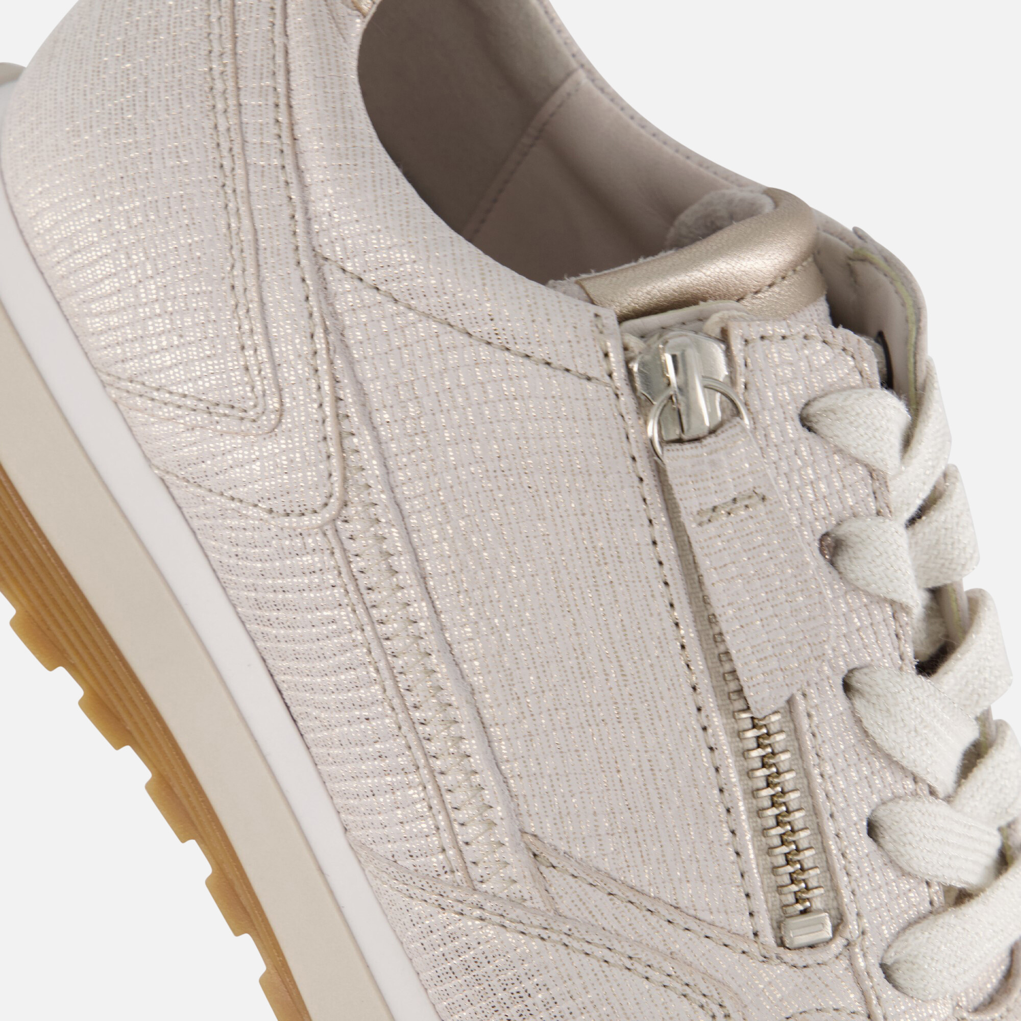 Gabor Comfort Sneakers wit Suede afbeelding 4