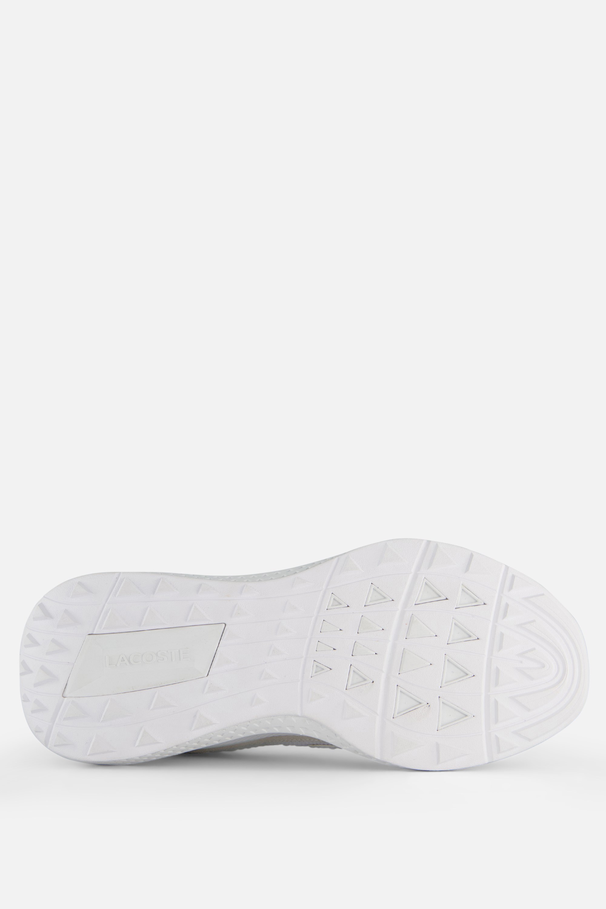 Lacoste L003 Evo Sneakers wit Textiel afbeelding 3