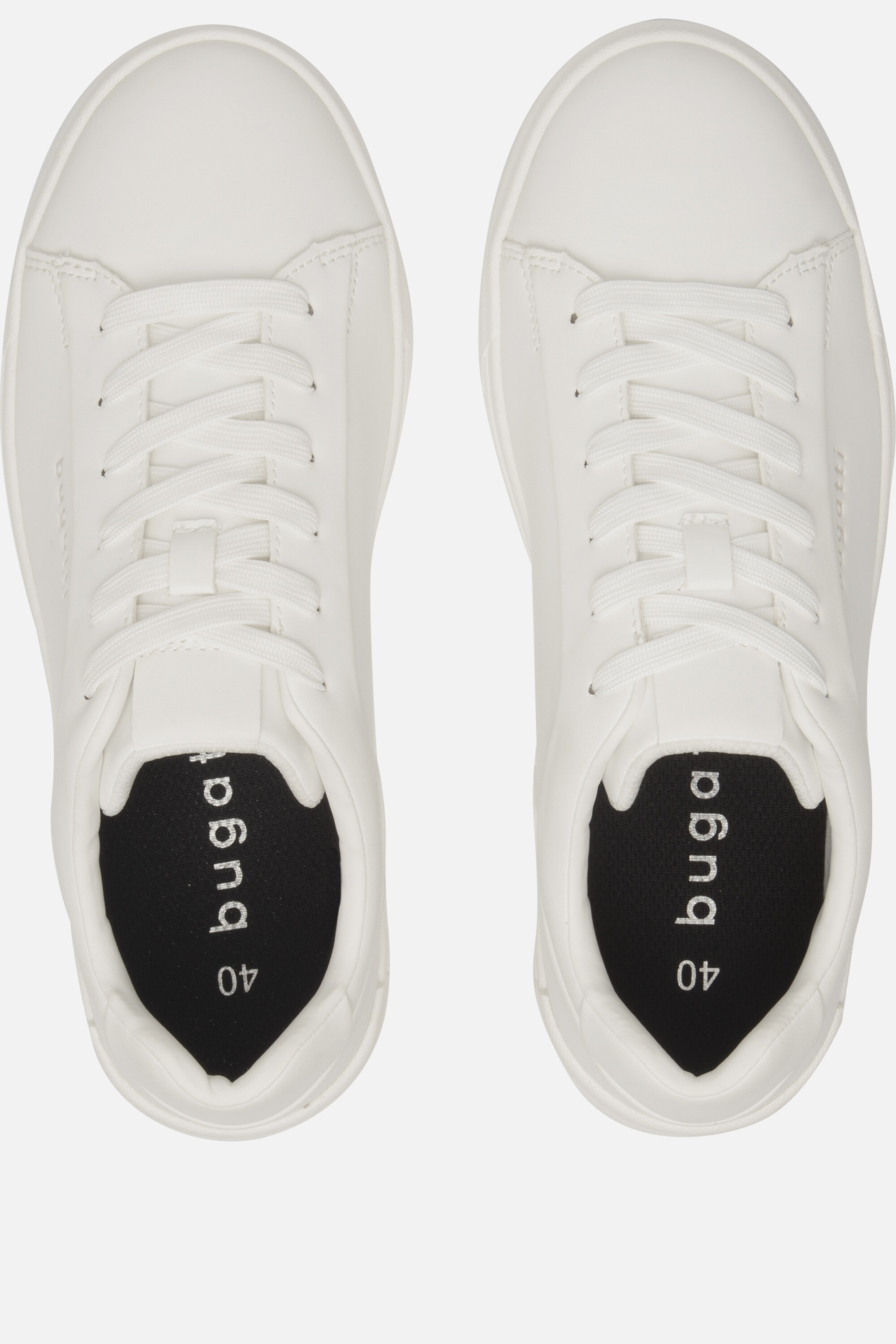 Bugatti Gunter Sneakers wit Leer afbeelding 3