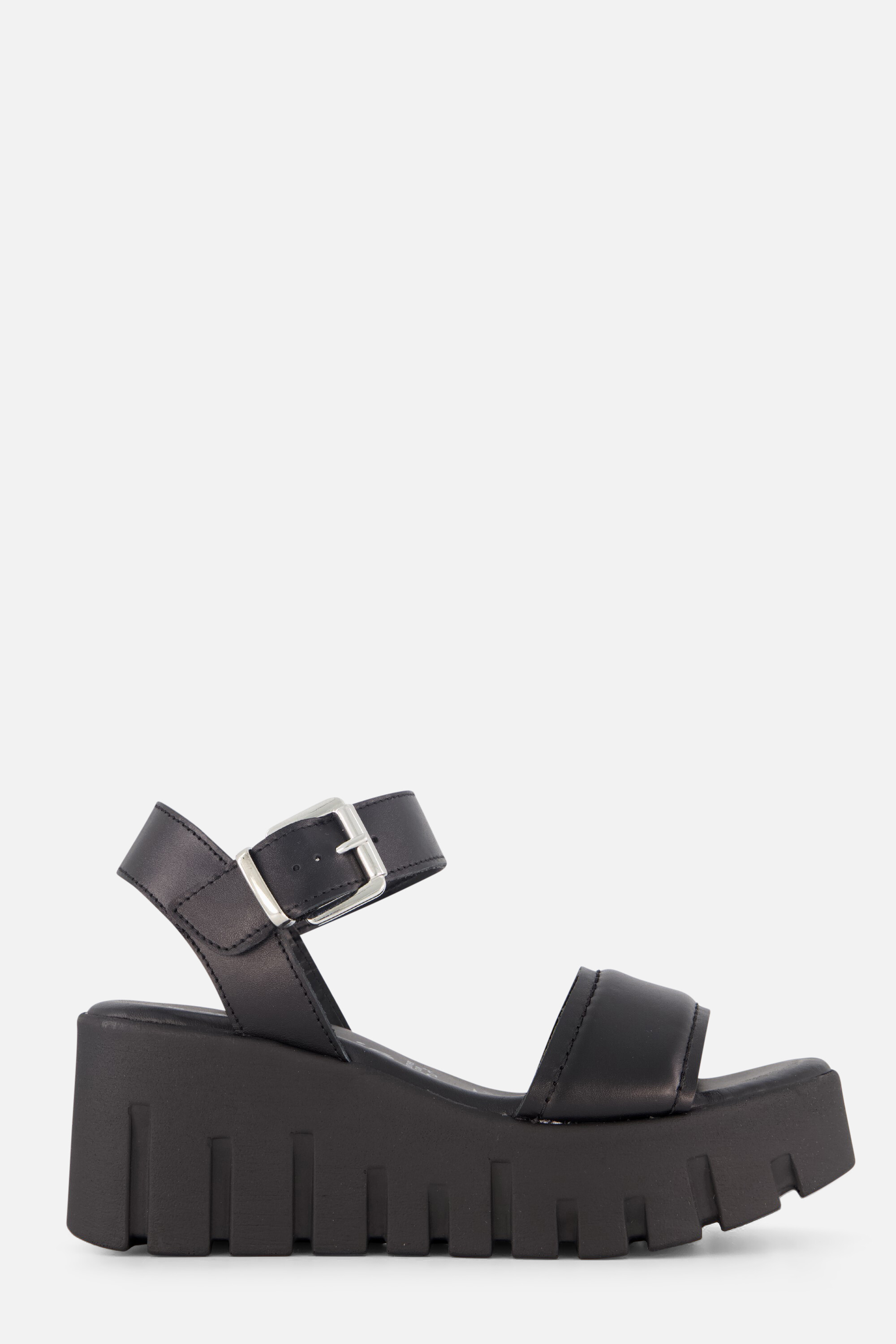 Tamaris Sandalen met hak zwart Leer afbeelding 4