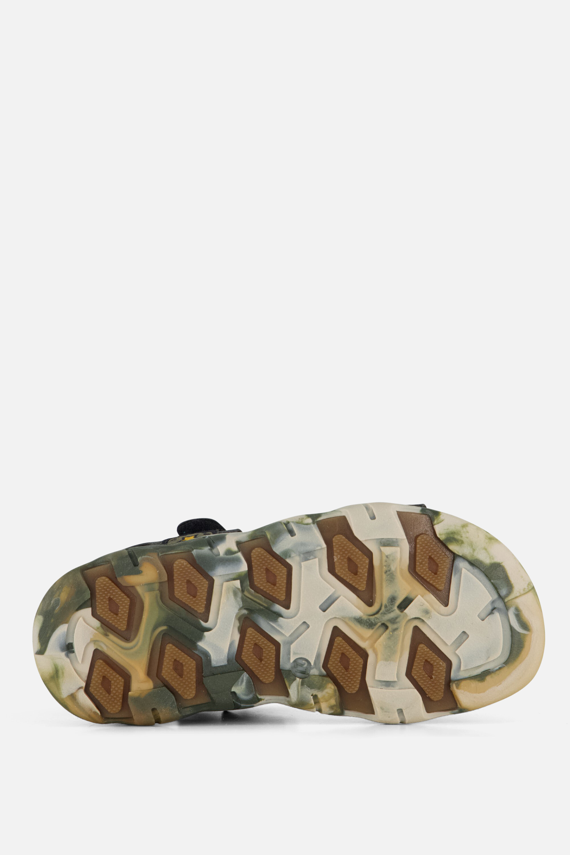 Develab Velcro Sandalen zwart Imitatieleer afbeelding 2