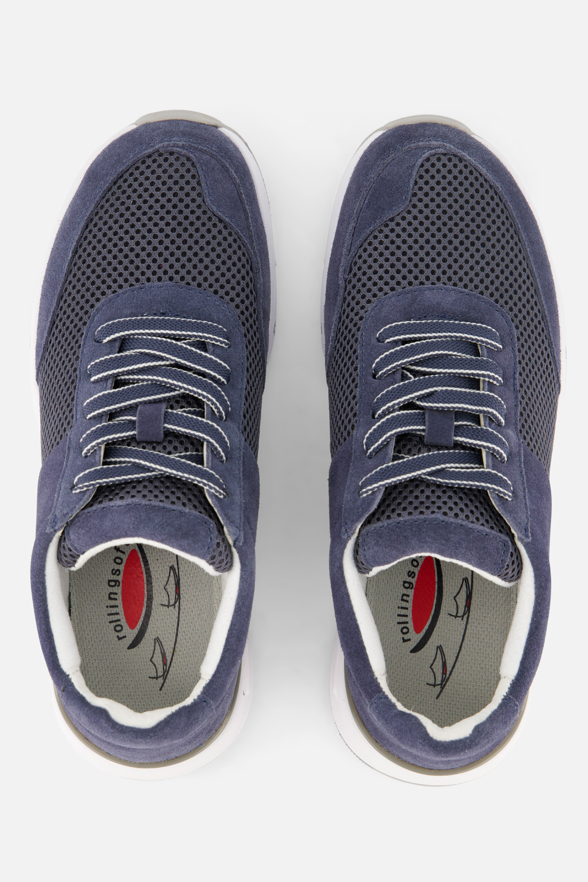 Gabor Rollingsoft Sneakers blauw Leer afbeelding 2