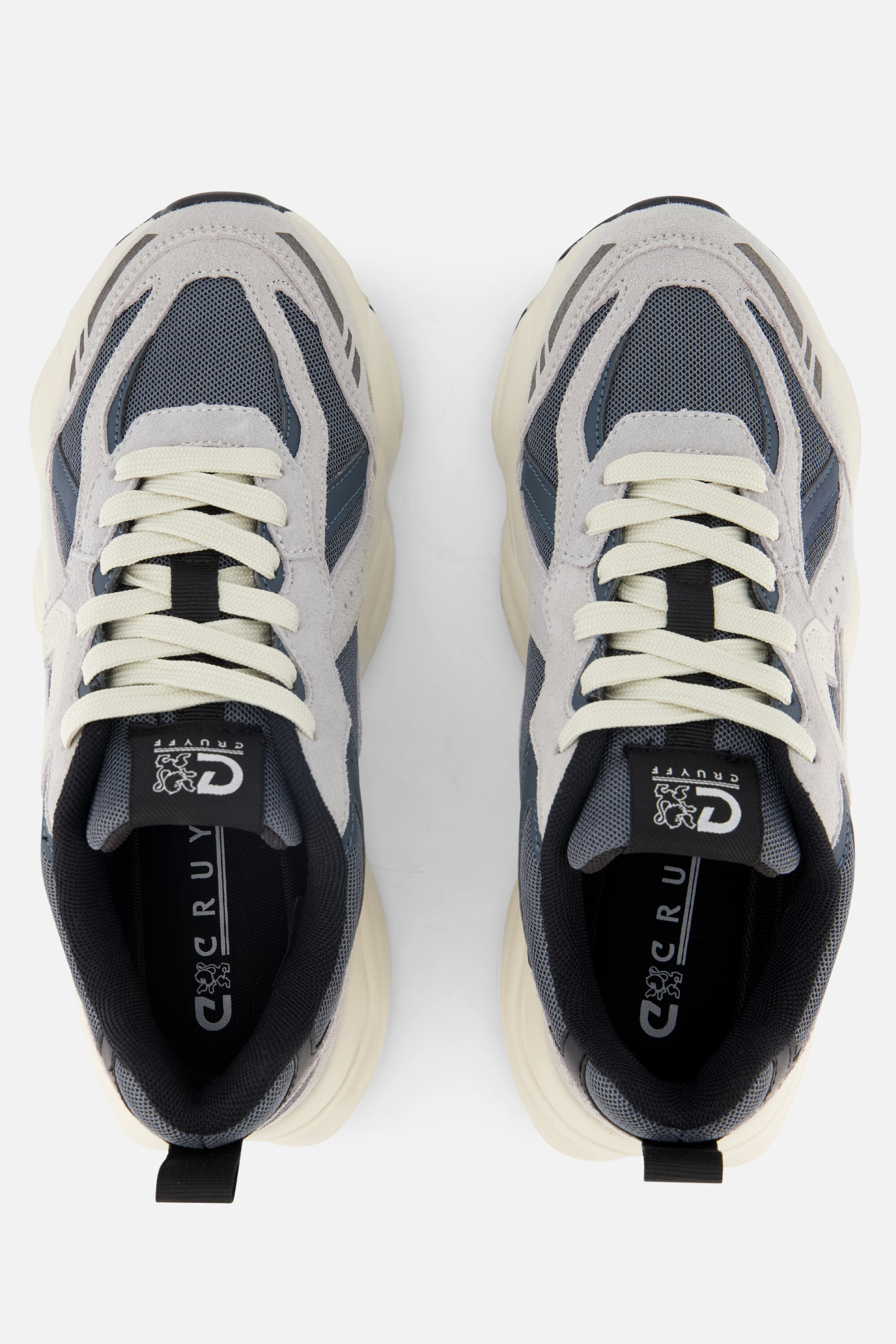 Cruyff Novell Sneakers grijs Textiel afbeelding 2