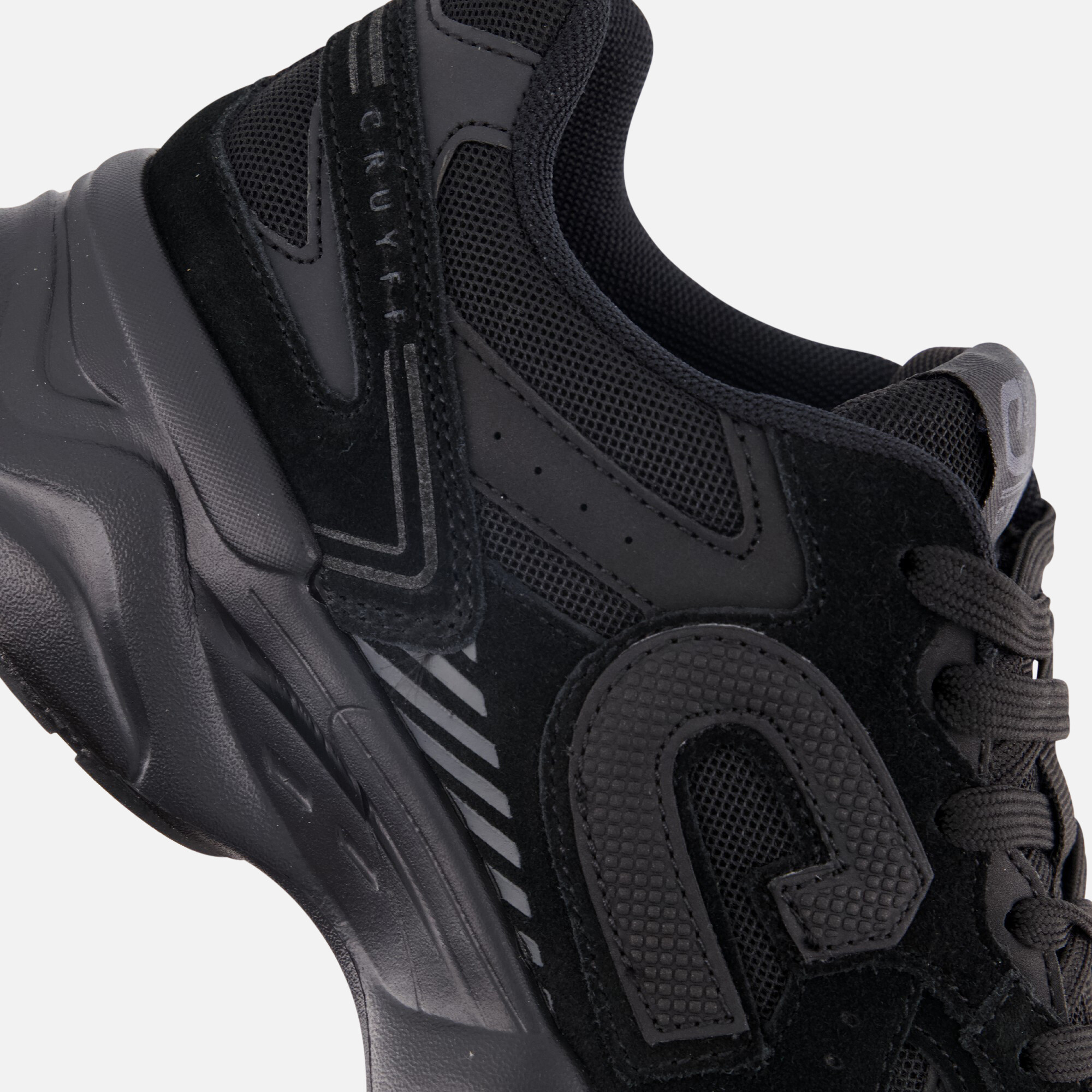 Cruyff Novell Sneakers zwart Textiel afbeelding 4