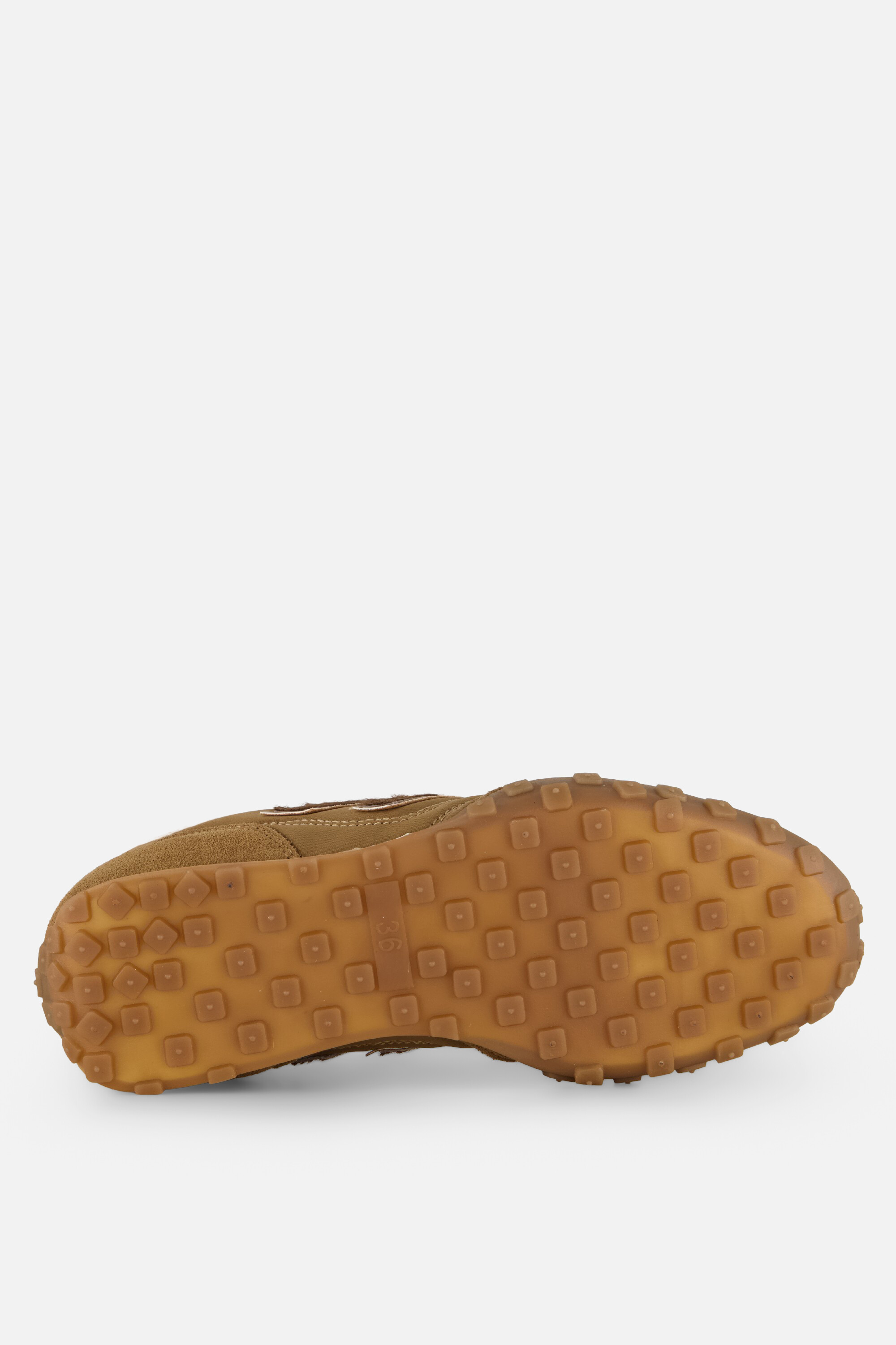 Linea Zeta Sneakers bruin Suede afbeelding 3
