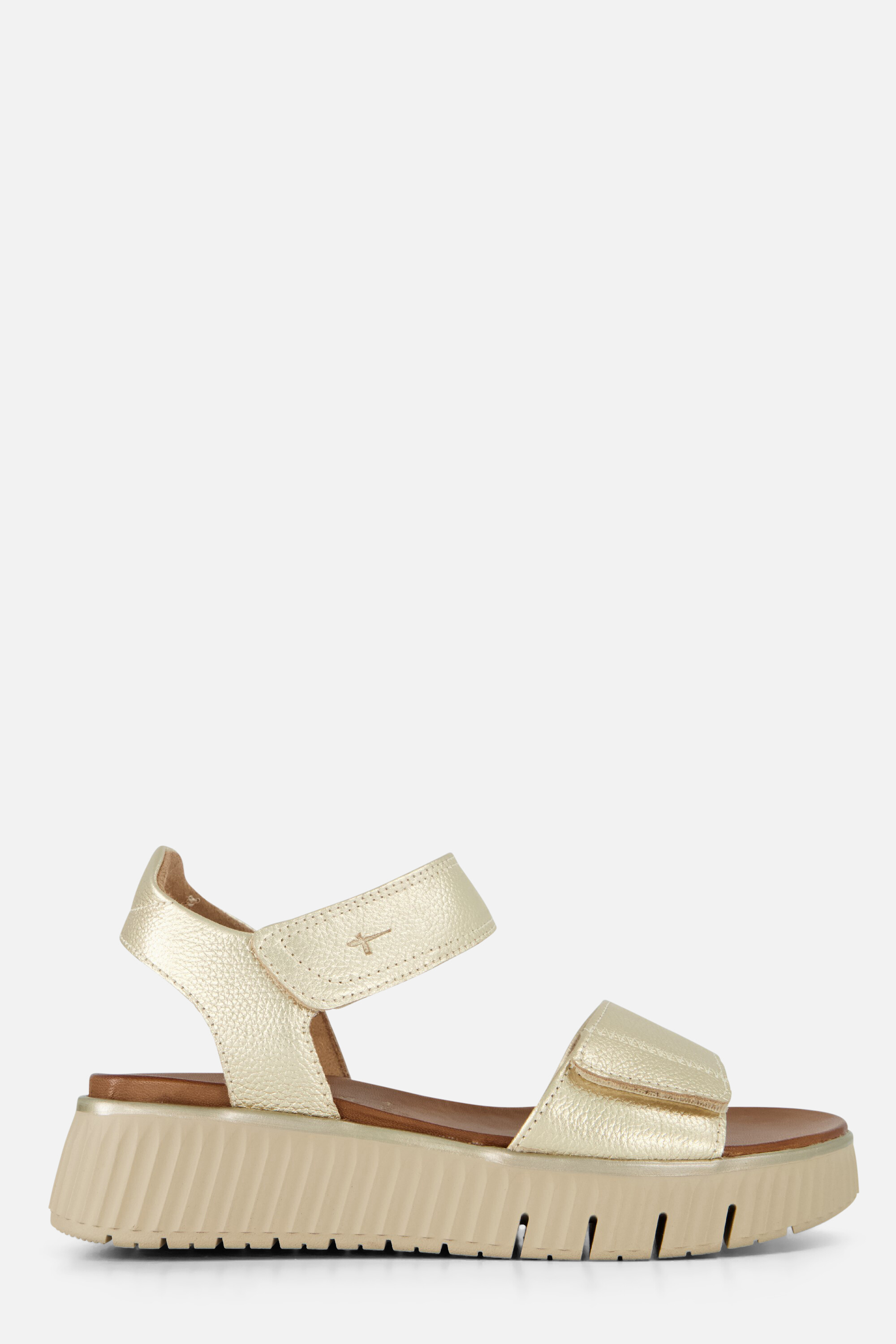 Tamaris Comfort Sandalen goud Leer afbeelding 4