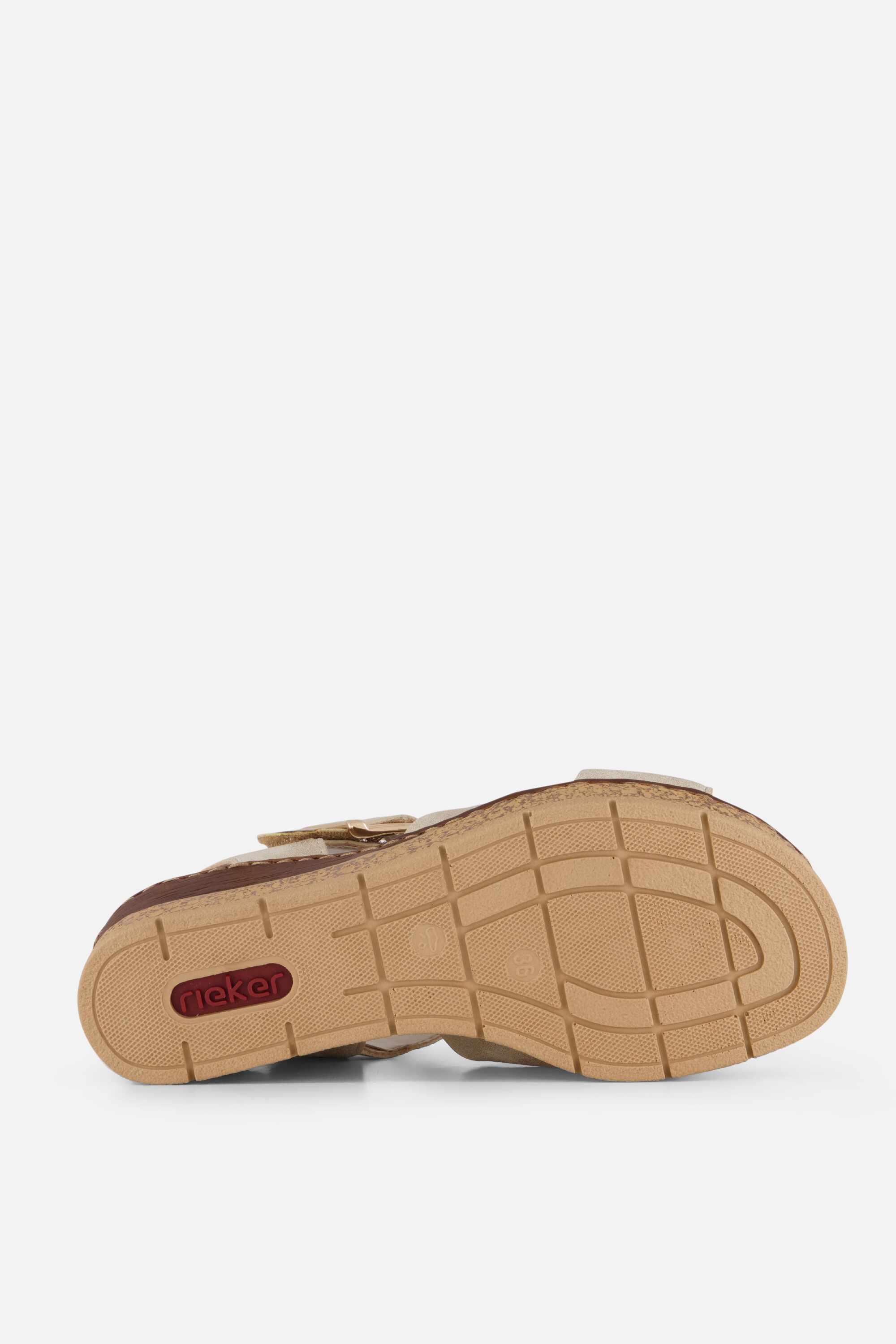 Rieker Sandalen beige Textiel afbeelding 2