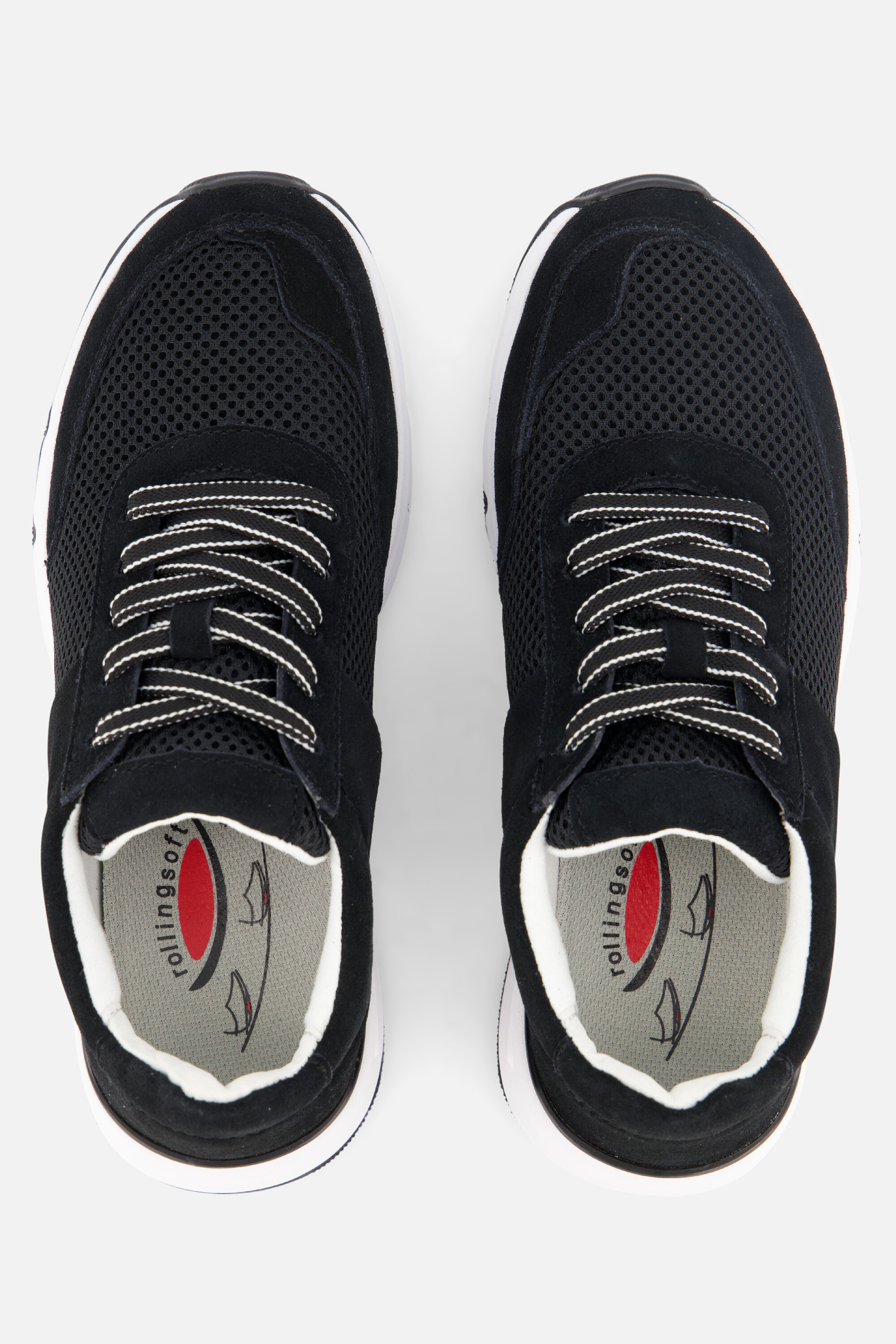 Gabor Rollingsoft Sneakers zwart Imitatieleer afbeelding 2