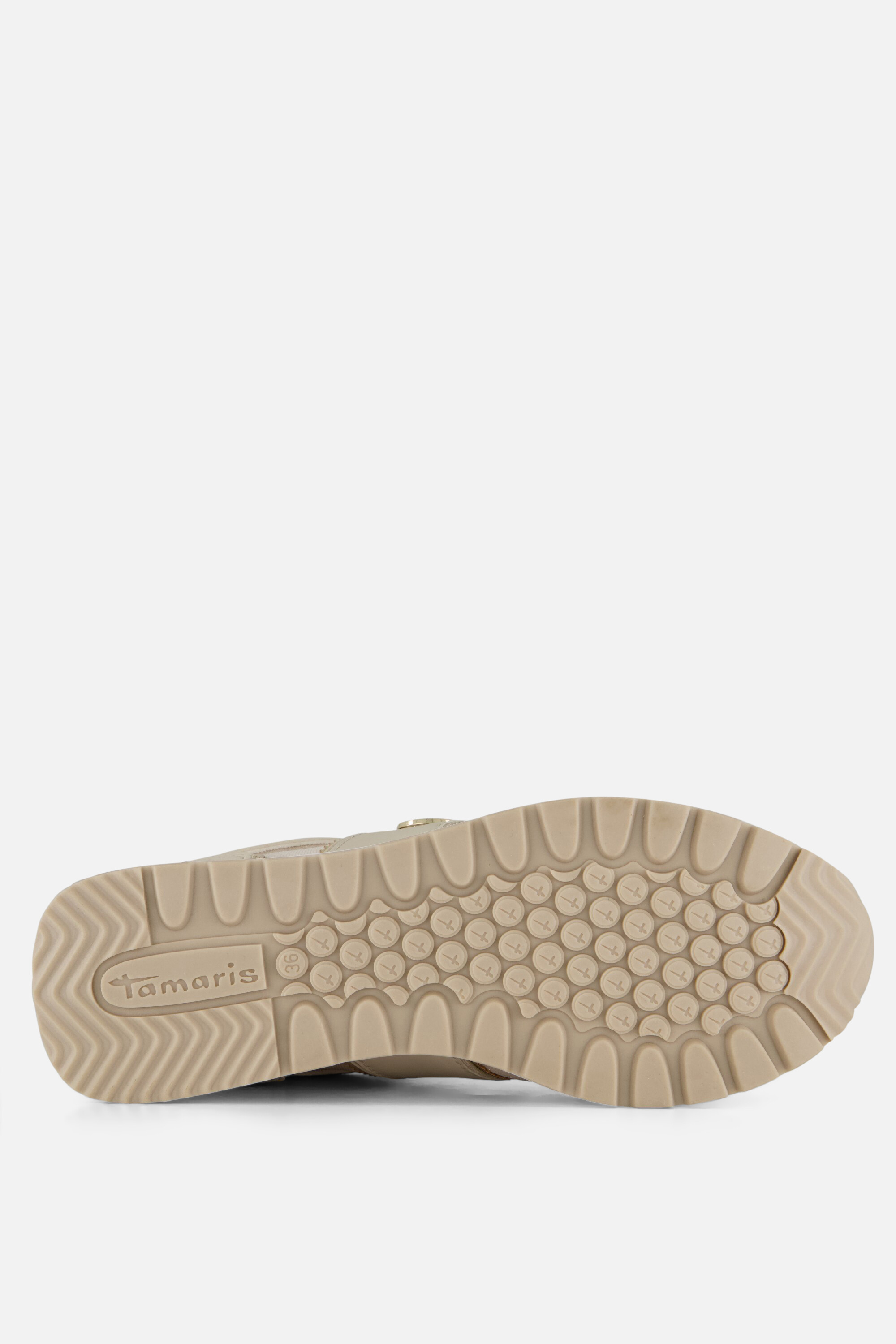 Tamaris Essential Sneakers beige Textiel afbeelding 3