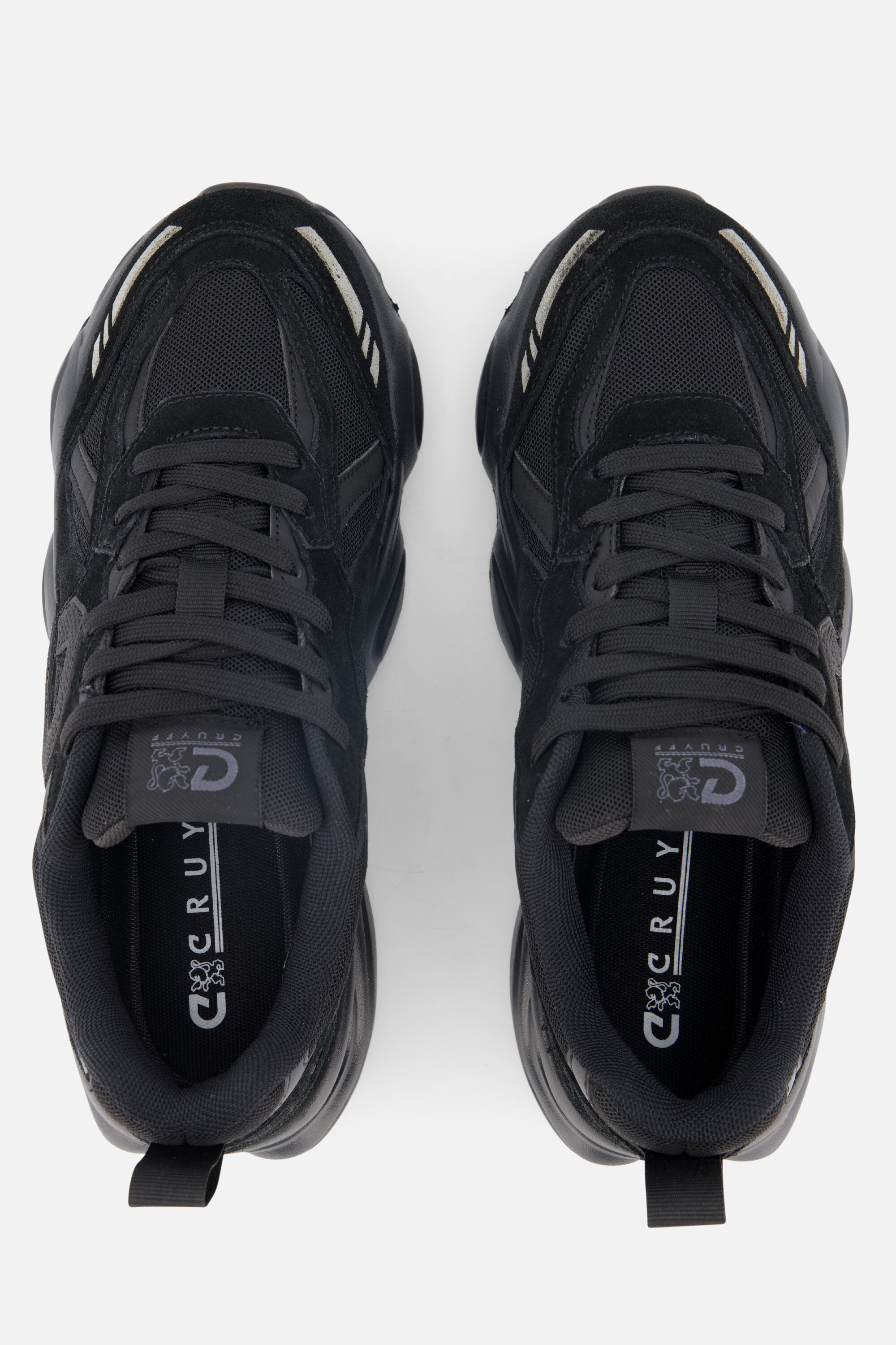 Cruyff Novell Sneakers zwart Textiel afbeelding 2