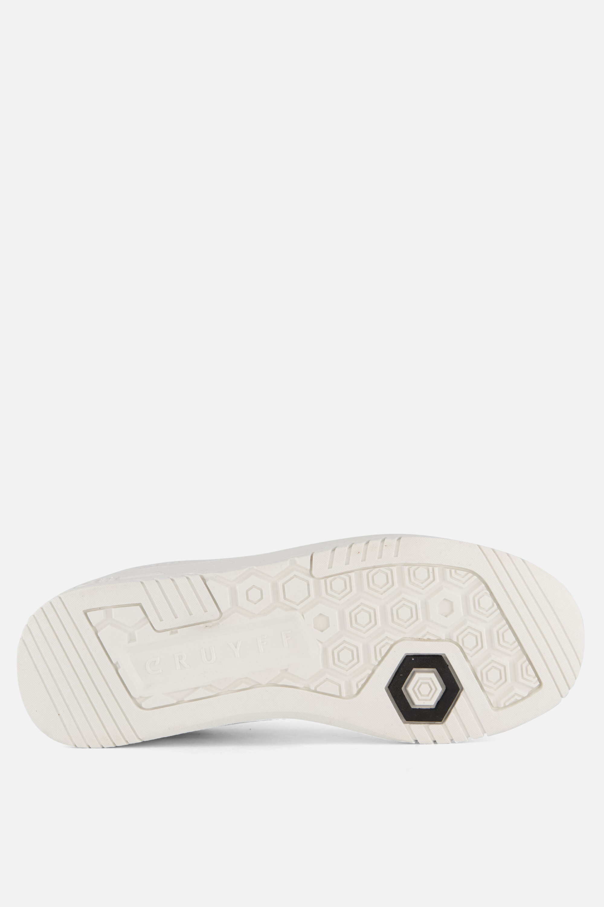 Cruyff Endorsed Sport Sneakers wit Leer afbeelding 3