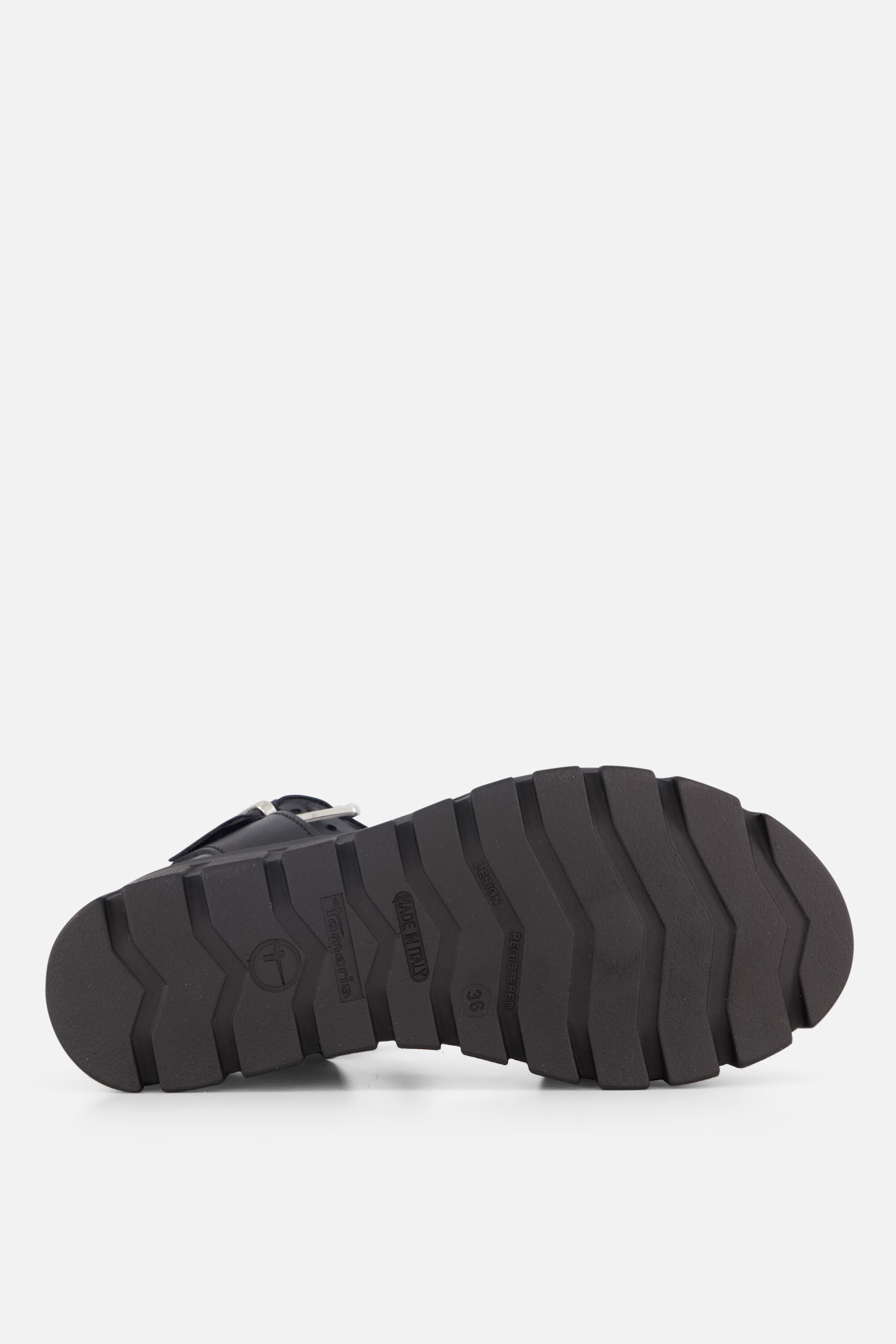 Tamaris Sandalen met hak zwart Leer afbeelding 2