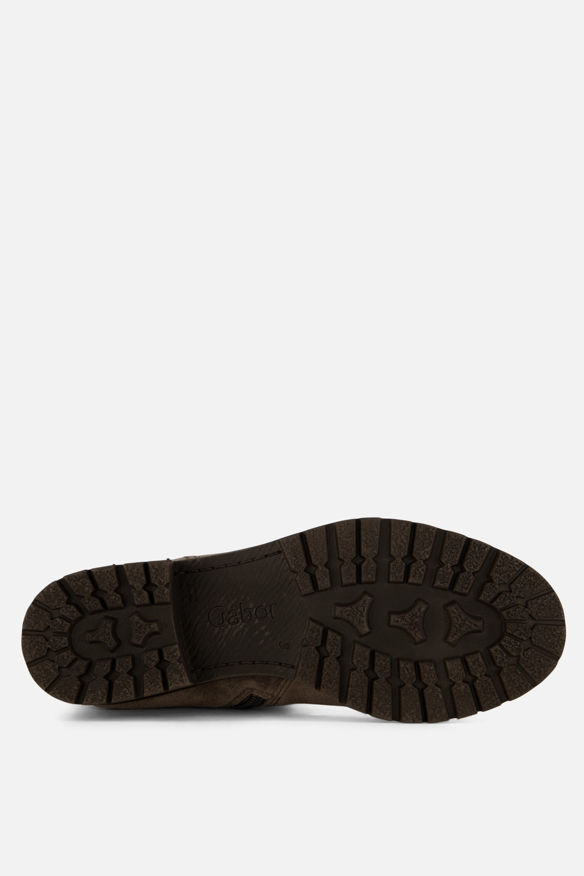 Gabor Enkellaarsjes taupe Suede afbeelding 3