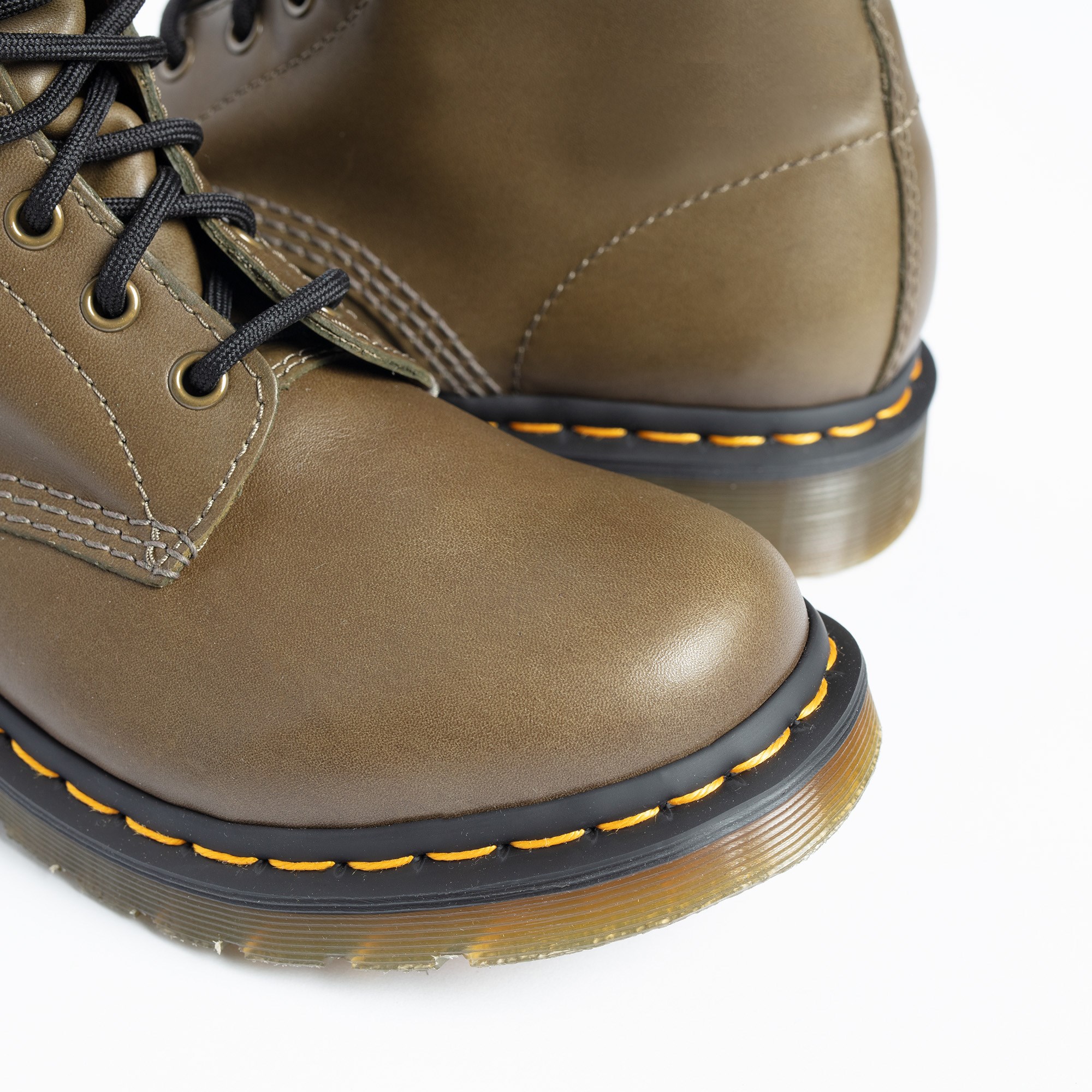 Dr. Martens 1460 Pascal veterboots groen Leer afbeelding 3