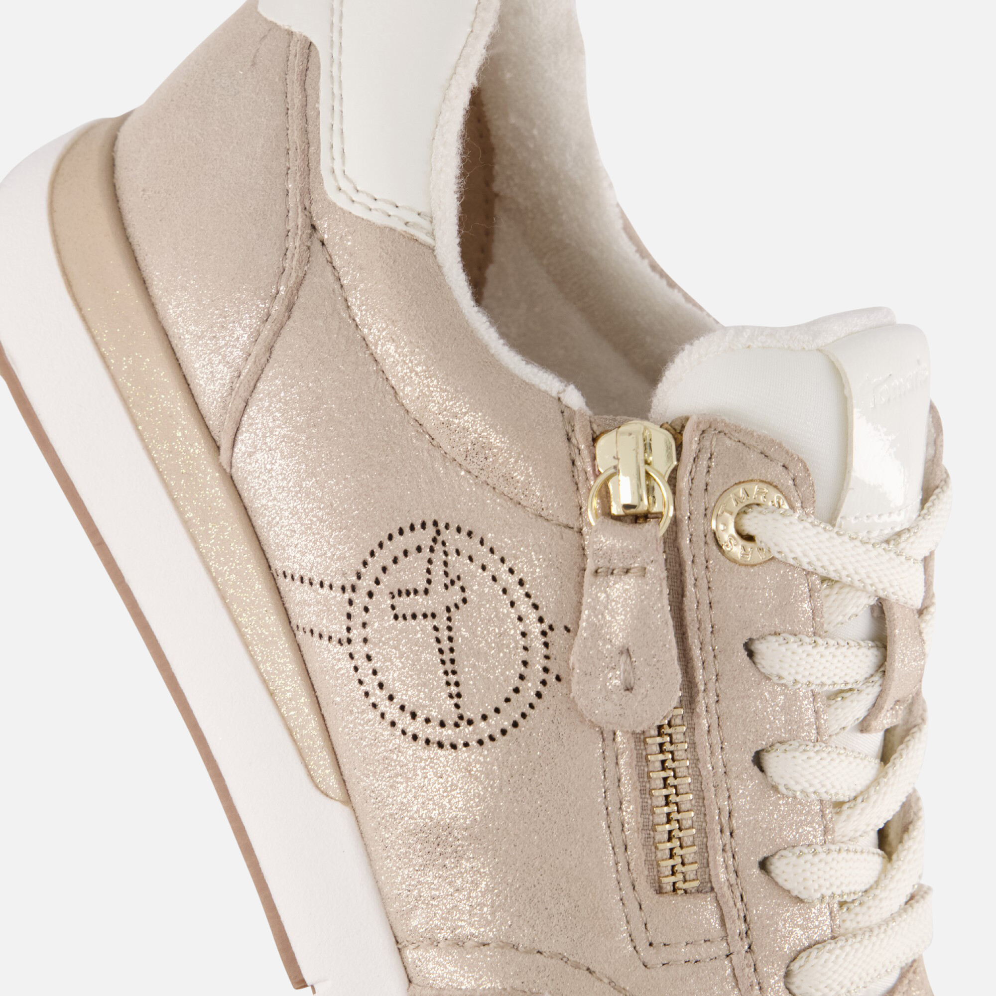 Tamaris Comfort Sneakers beige Synthetisch afbeelding 4