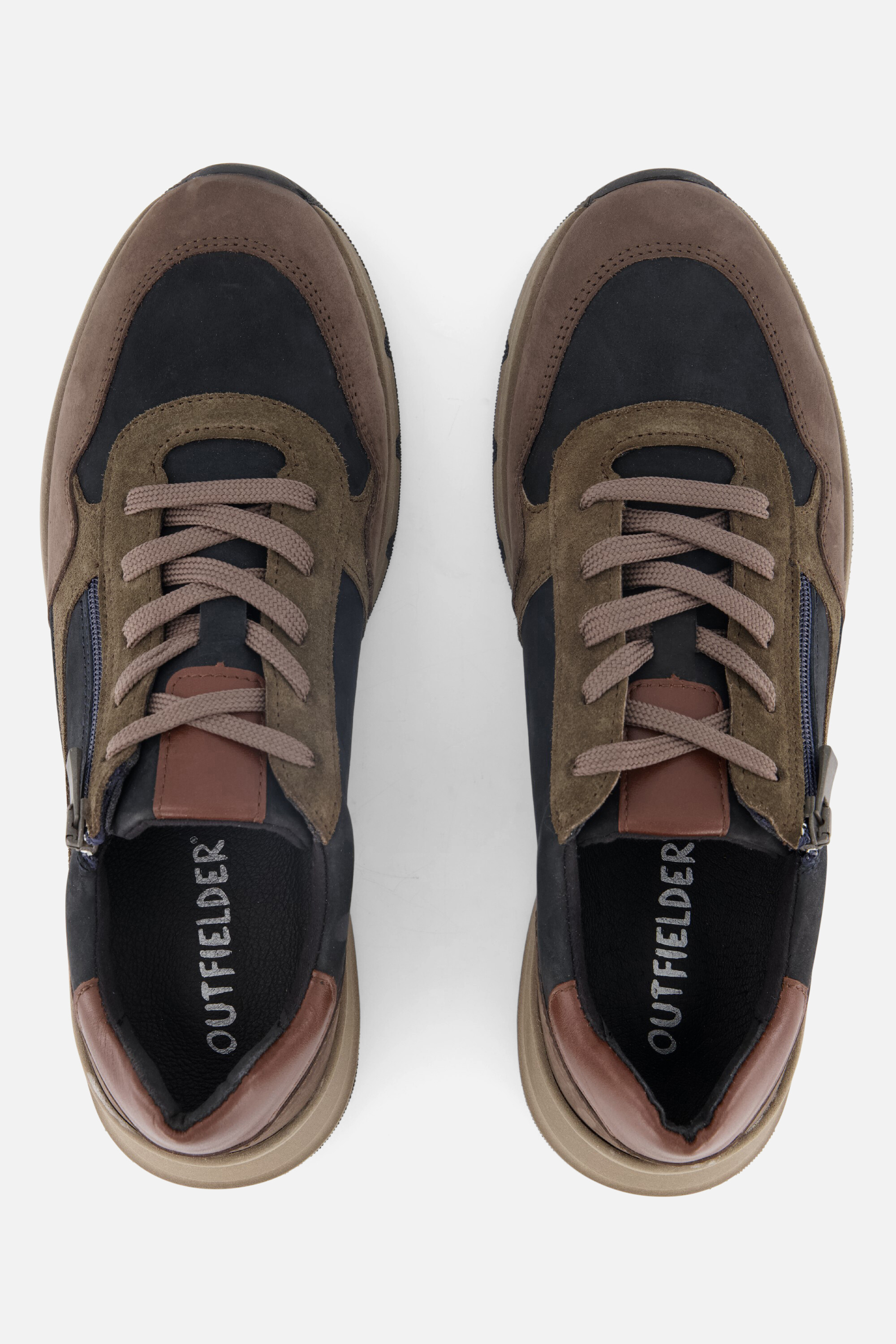 Outfielder Sneakers bruin Nubuck afbeelding 3